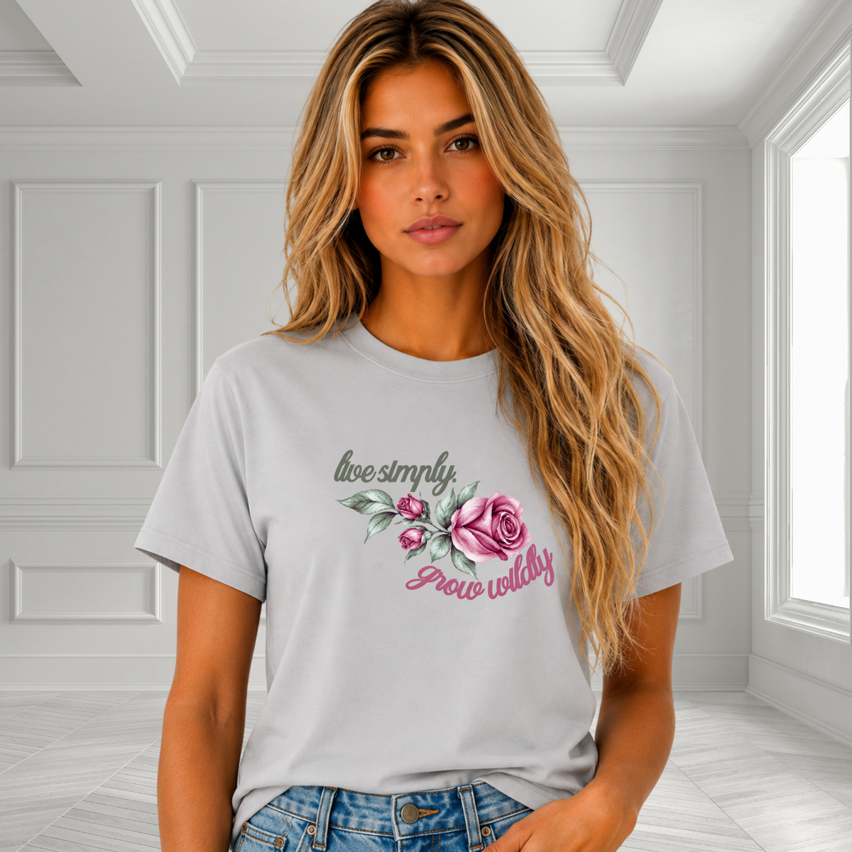 Live Simply, Grow Wildly T-Shirt