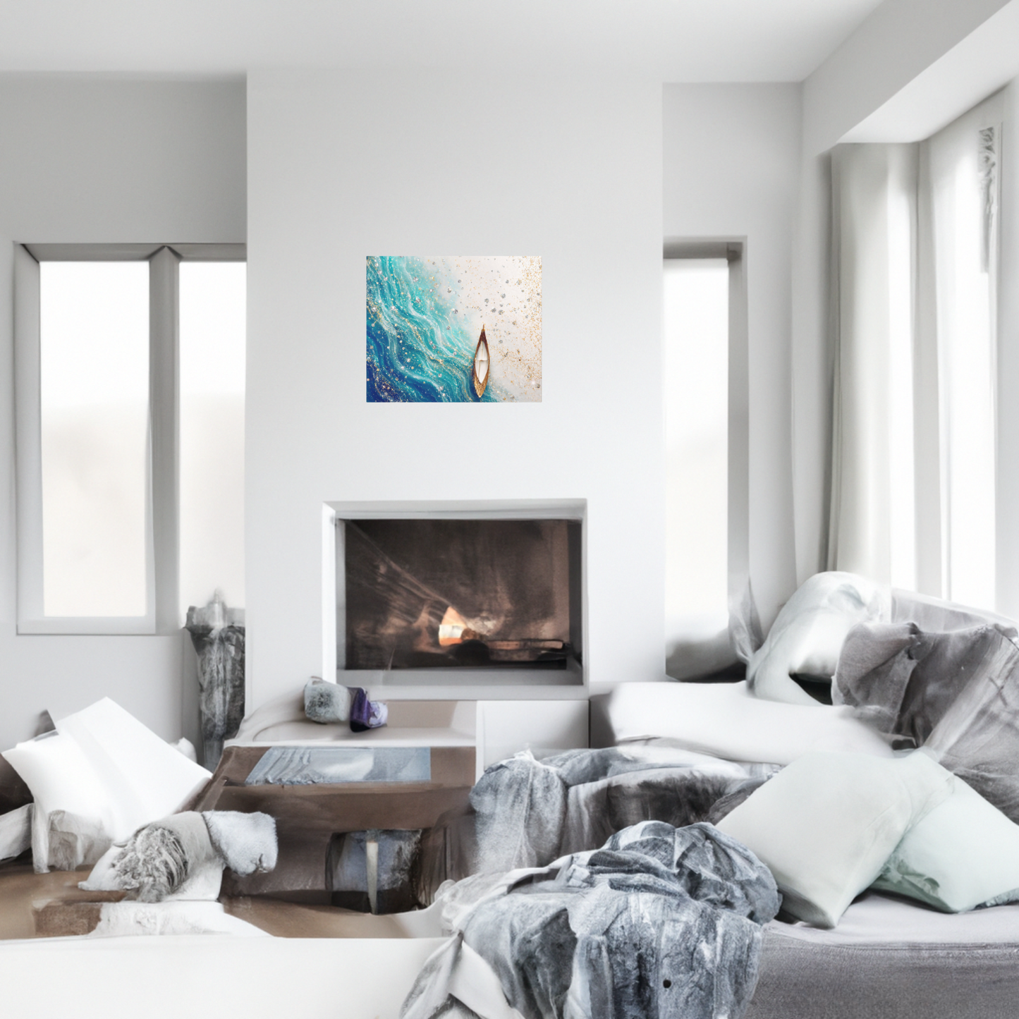 Tranquil Tides Canvas Wall Art