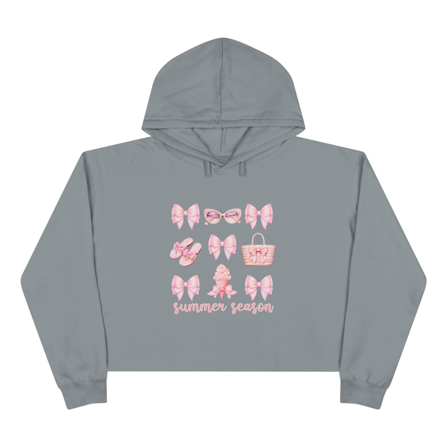Summer Season Crop Hoodie