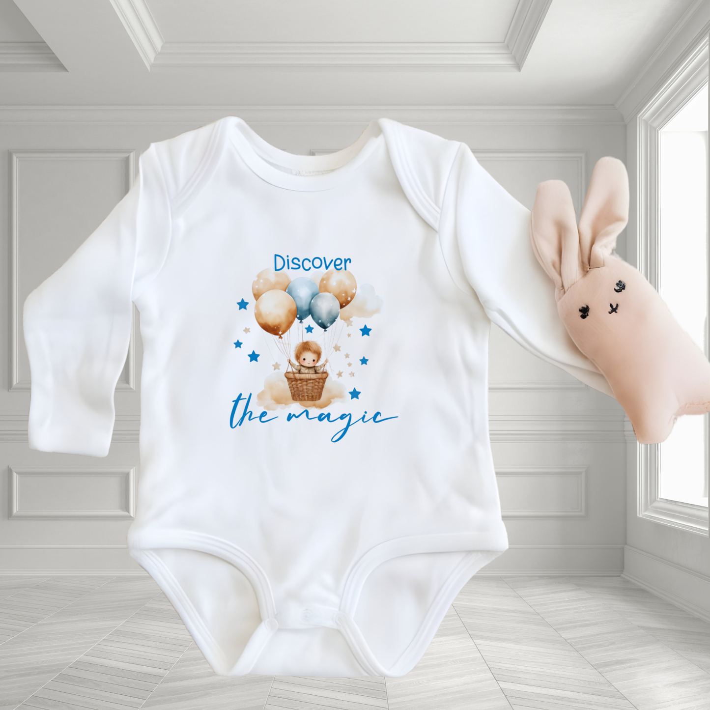 Discover The Magic Infant Long Sleeve Onesie