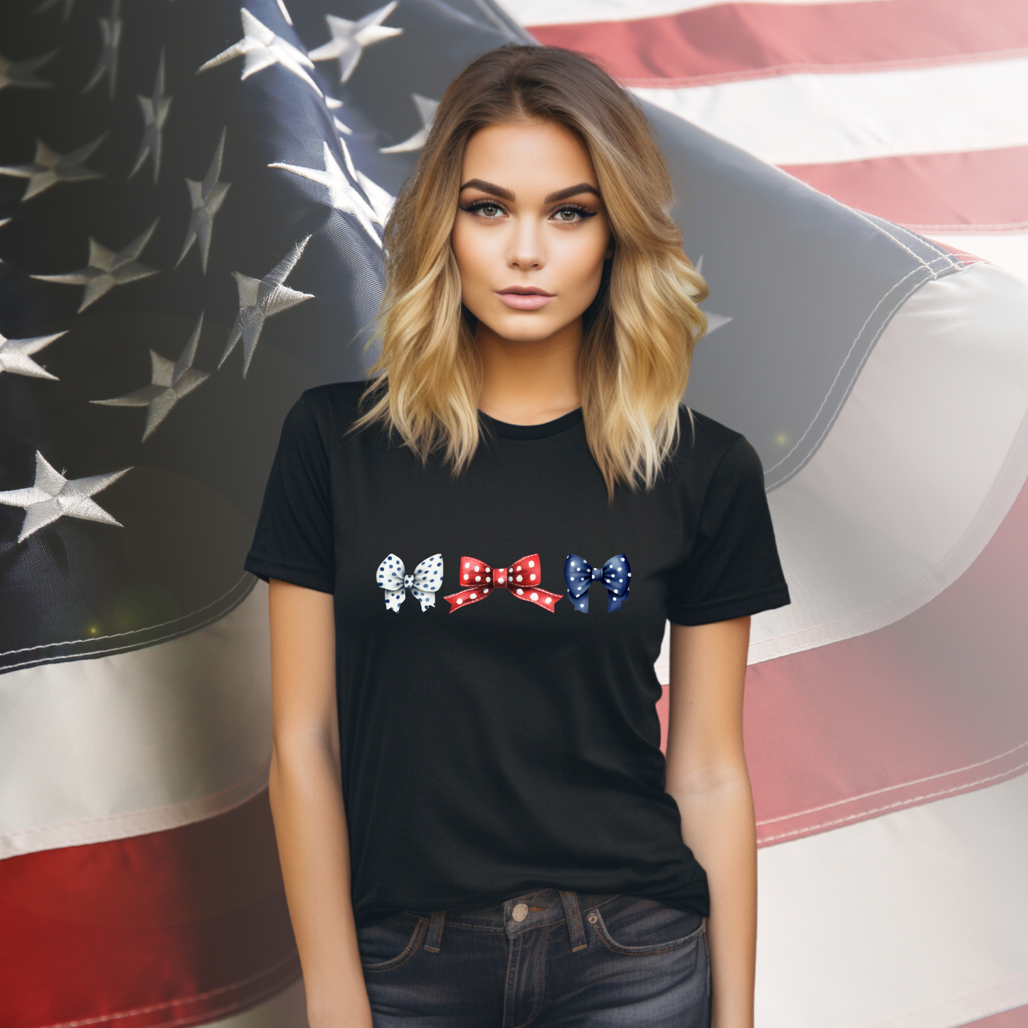 Patriotic Bows T-Shirt