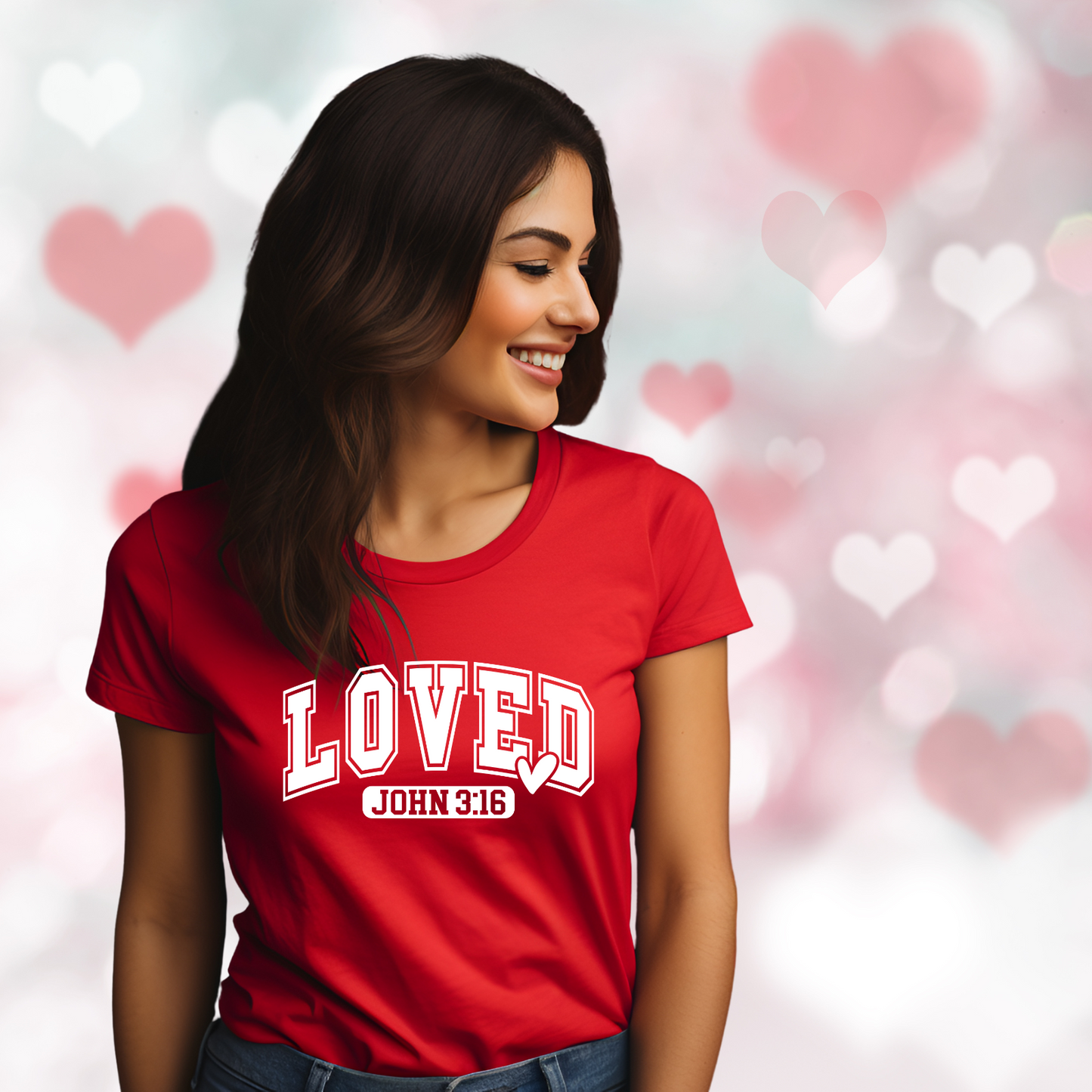 Loved John 3:16 T-Shirt