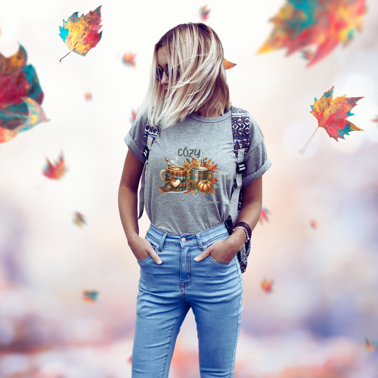 Cozy Coffee Crew T-Shirt