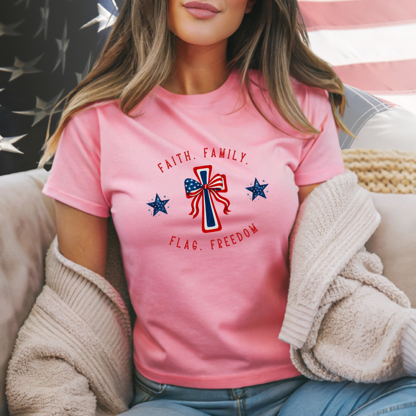 Faith Family Freedom T-Shirt