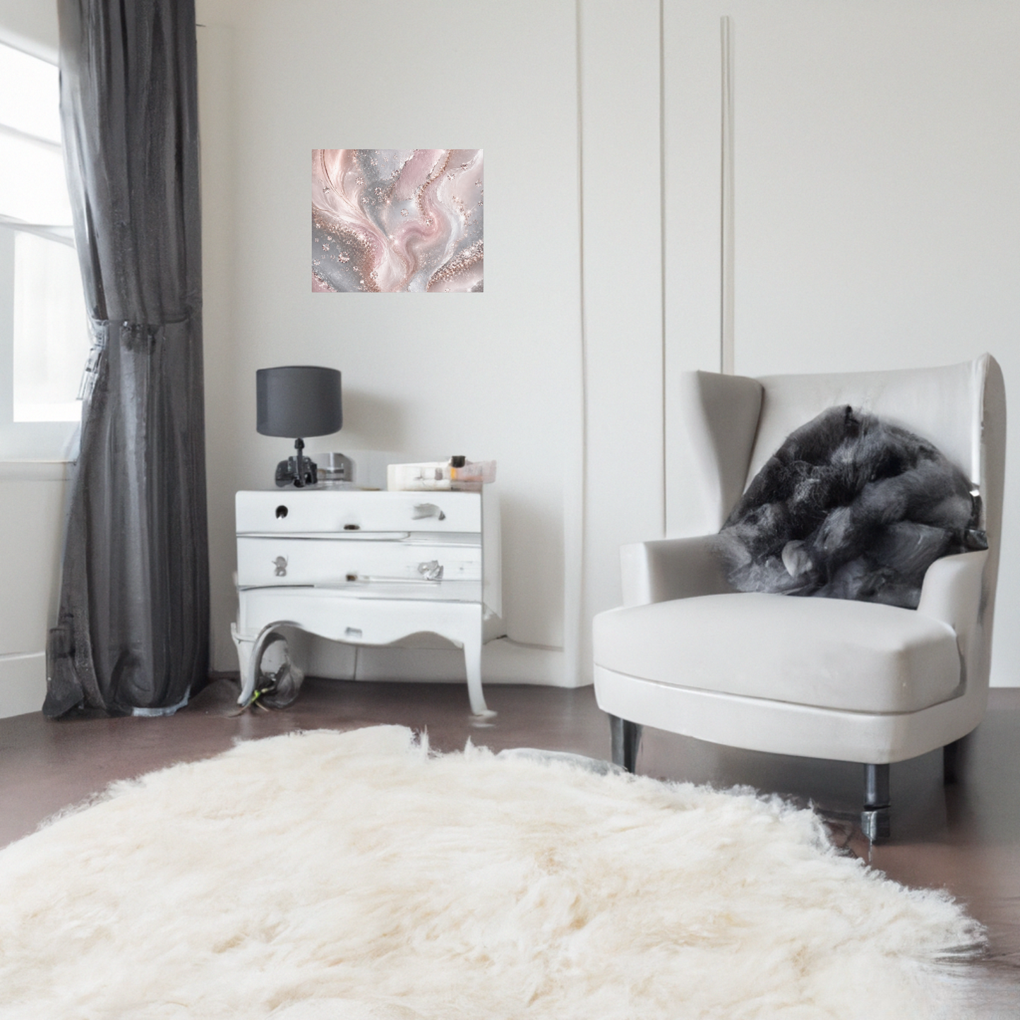 Shimmering Serenity Canvas Wall Art