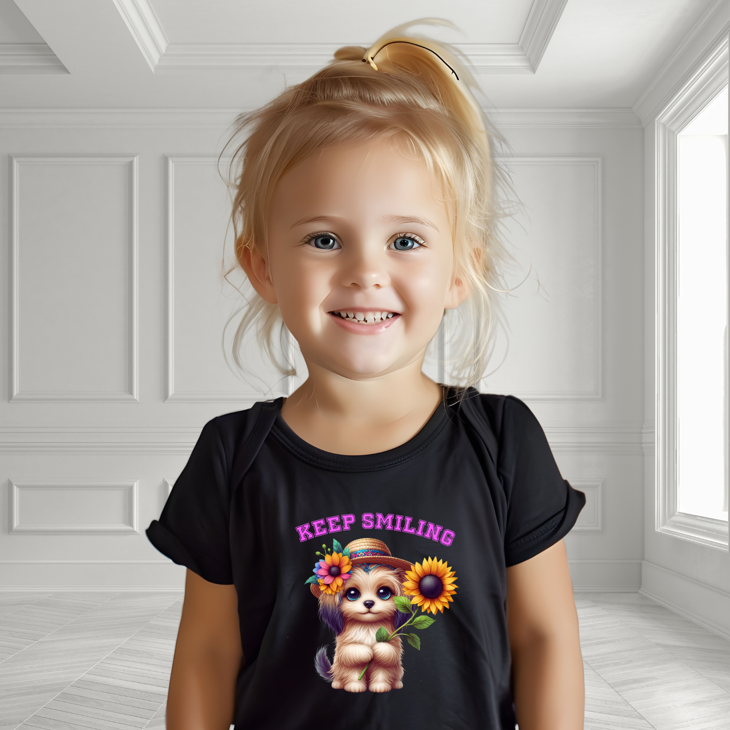 Keep Smiling Toddler T-Shirt