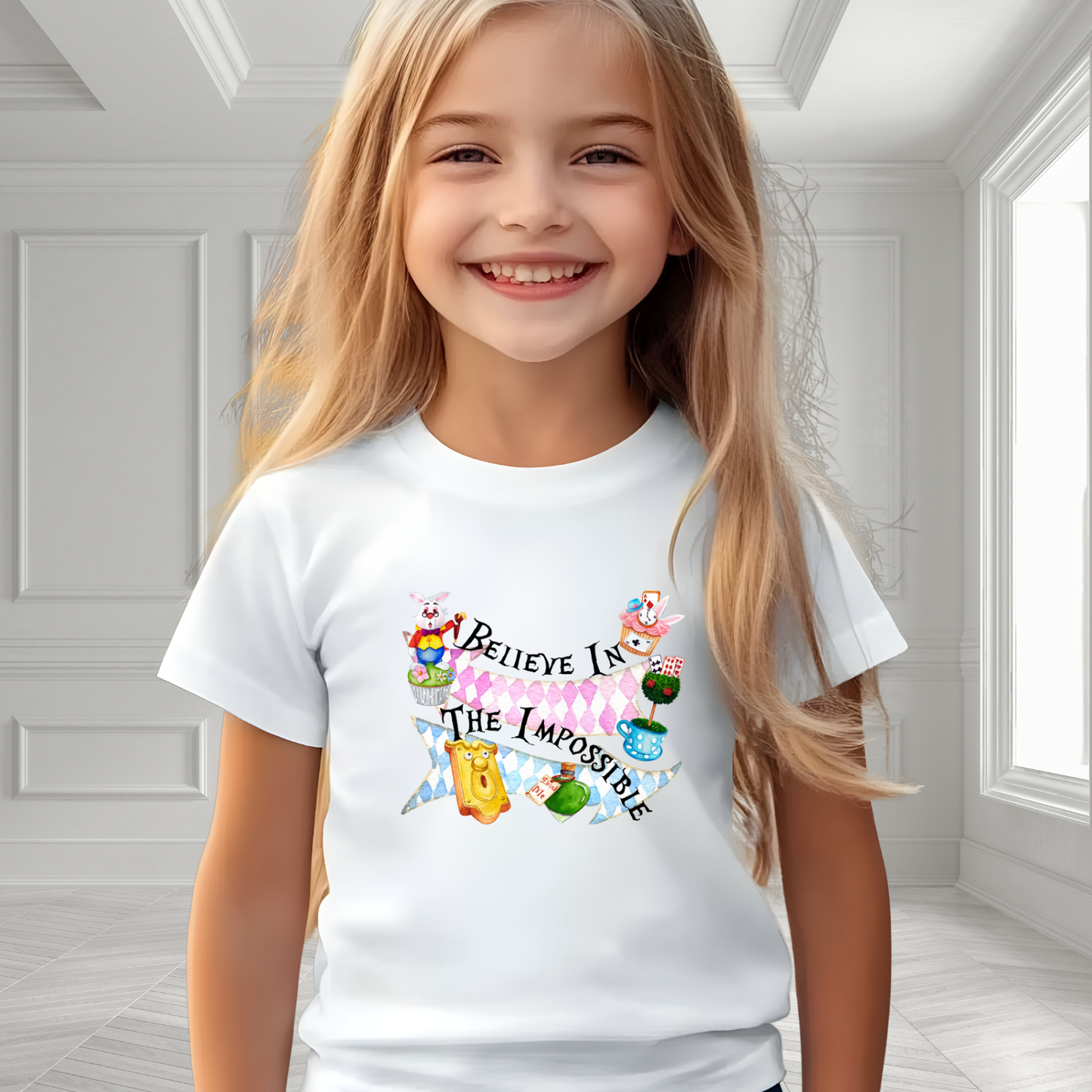 Believe In The Impossible Kid's T-Shirt