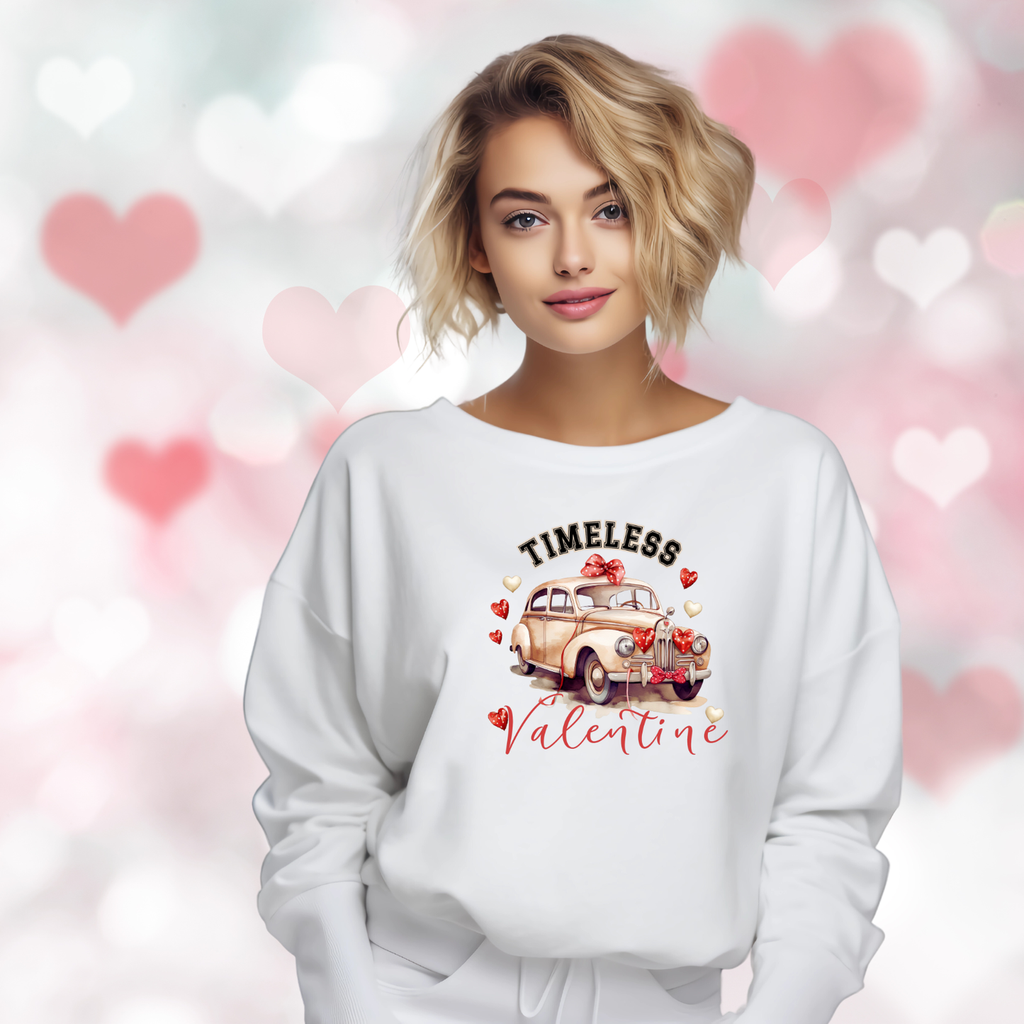 Timeless Valentine Crewneck Sweatshirt