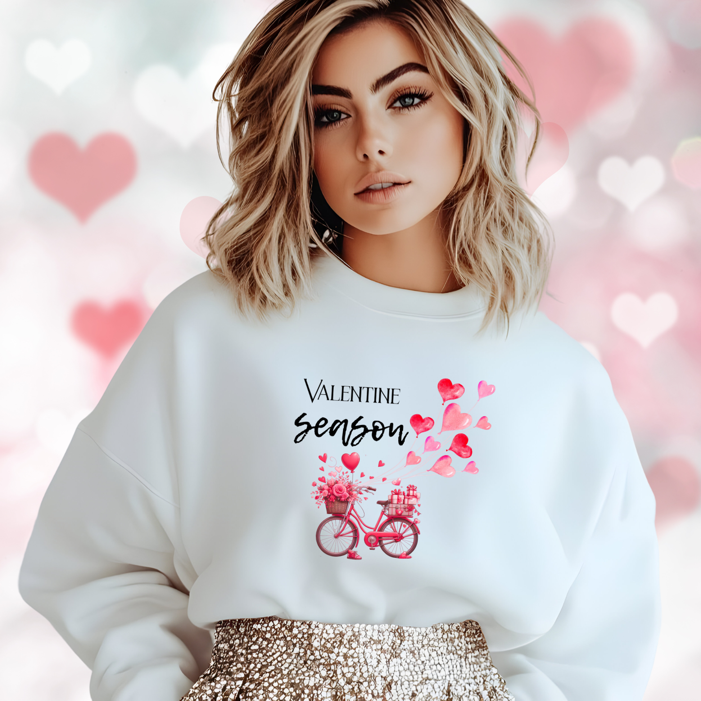 Valentine Season Crewneck Sweatshirt