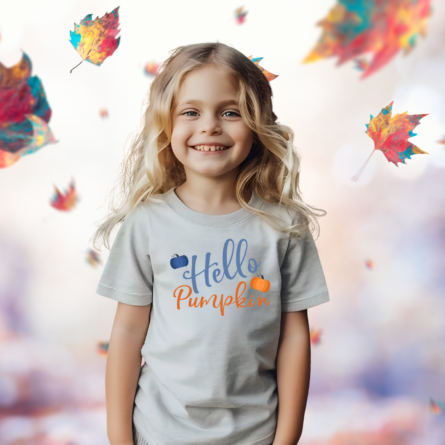 Hello Pumpkin Kid’s T-Shirt