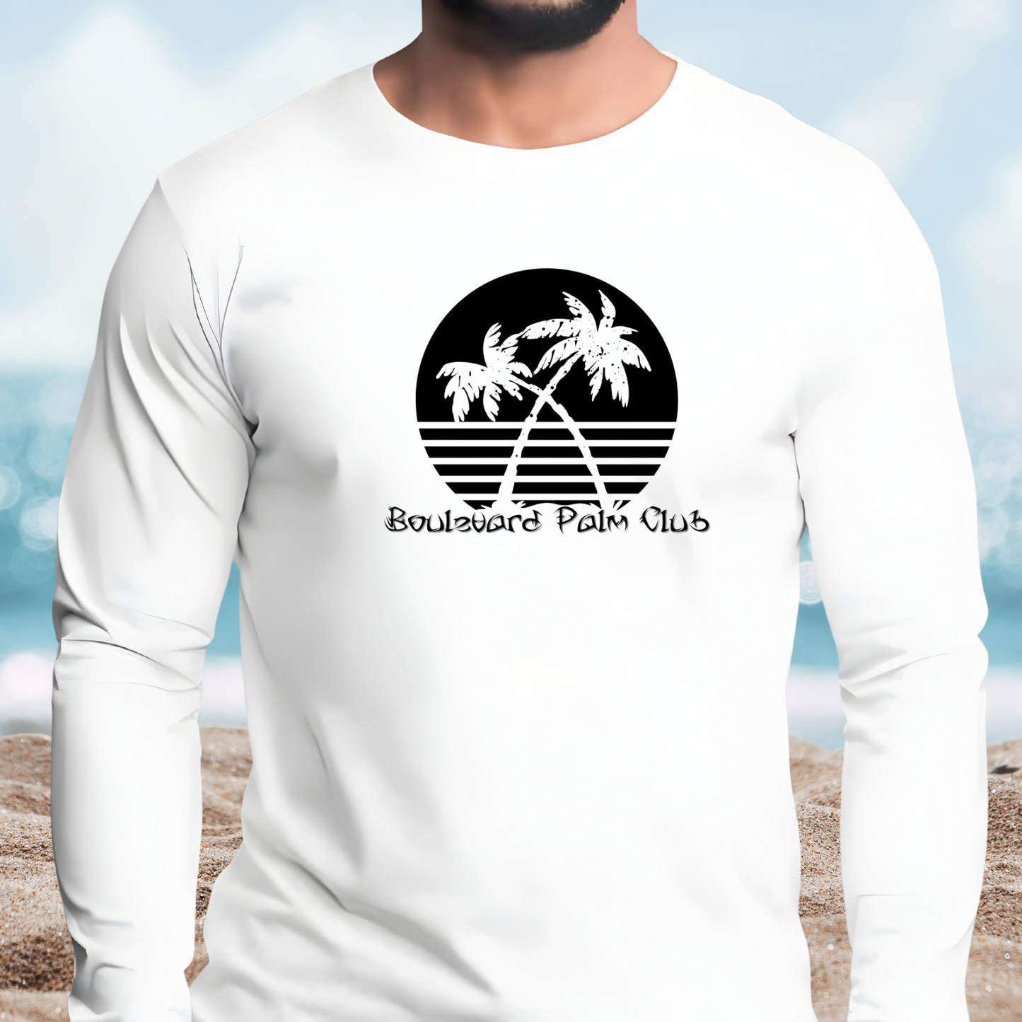 Boulevard Palm Club Long Sleeve Tee