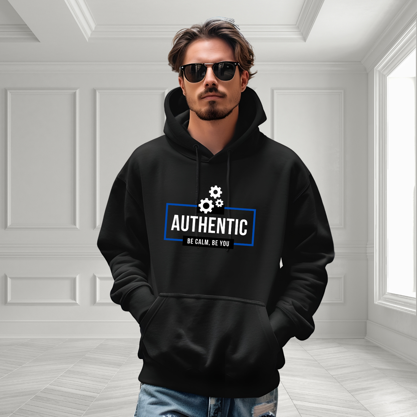 Authentic Be Calm, Be You Pullover Hoodie