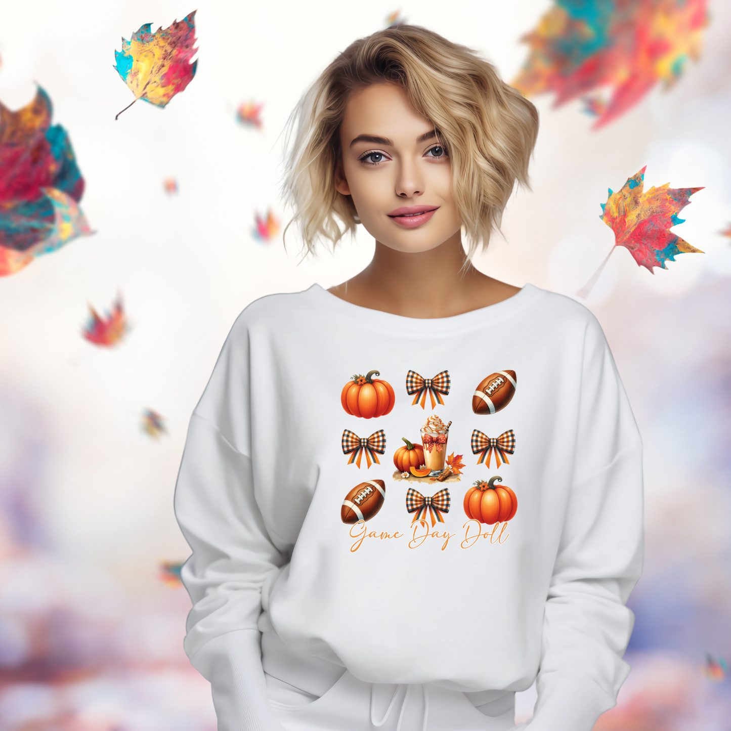 Game Day Doll Crewneck Sweatshirt