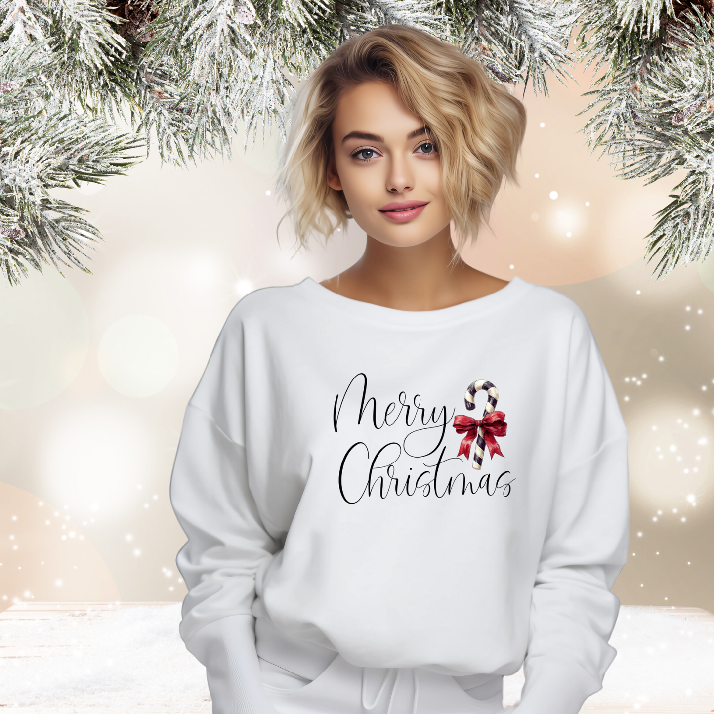 Merry Christmas Crewneck Sweatshirt
