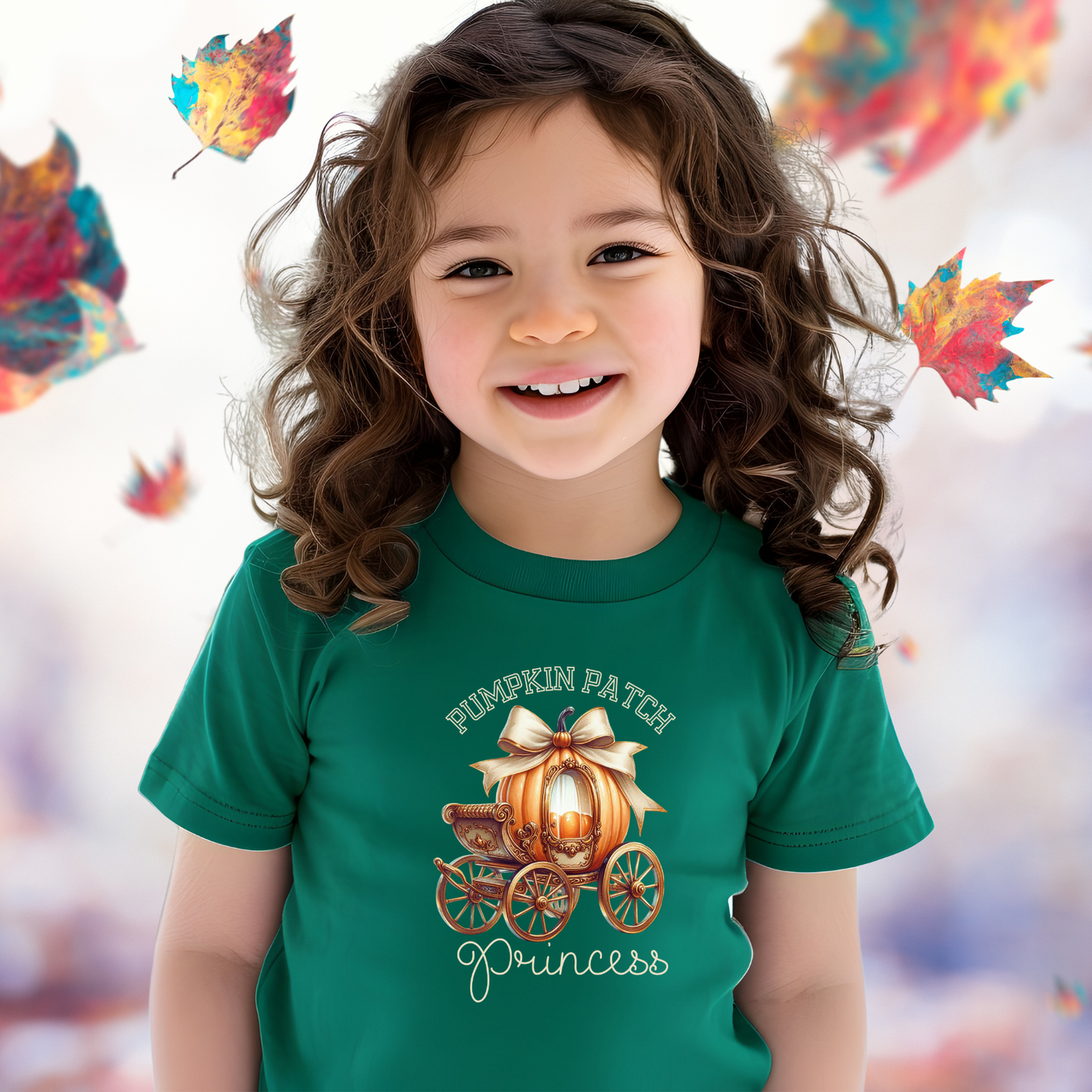 Pumpkin Patch Princess Kid’s T-Shirt