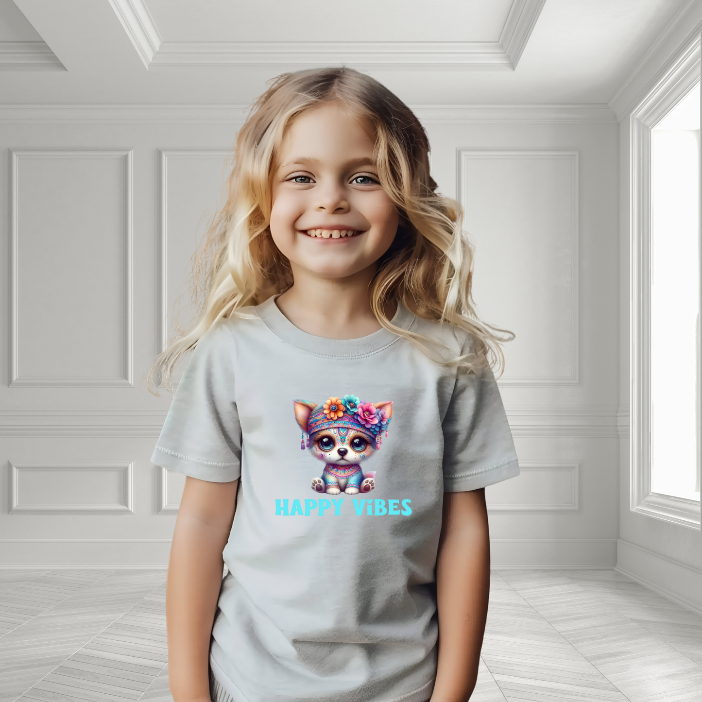 Happy Vibes Kid's T-Shirt
