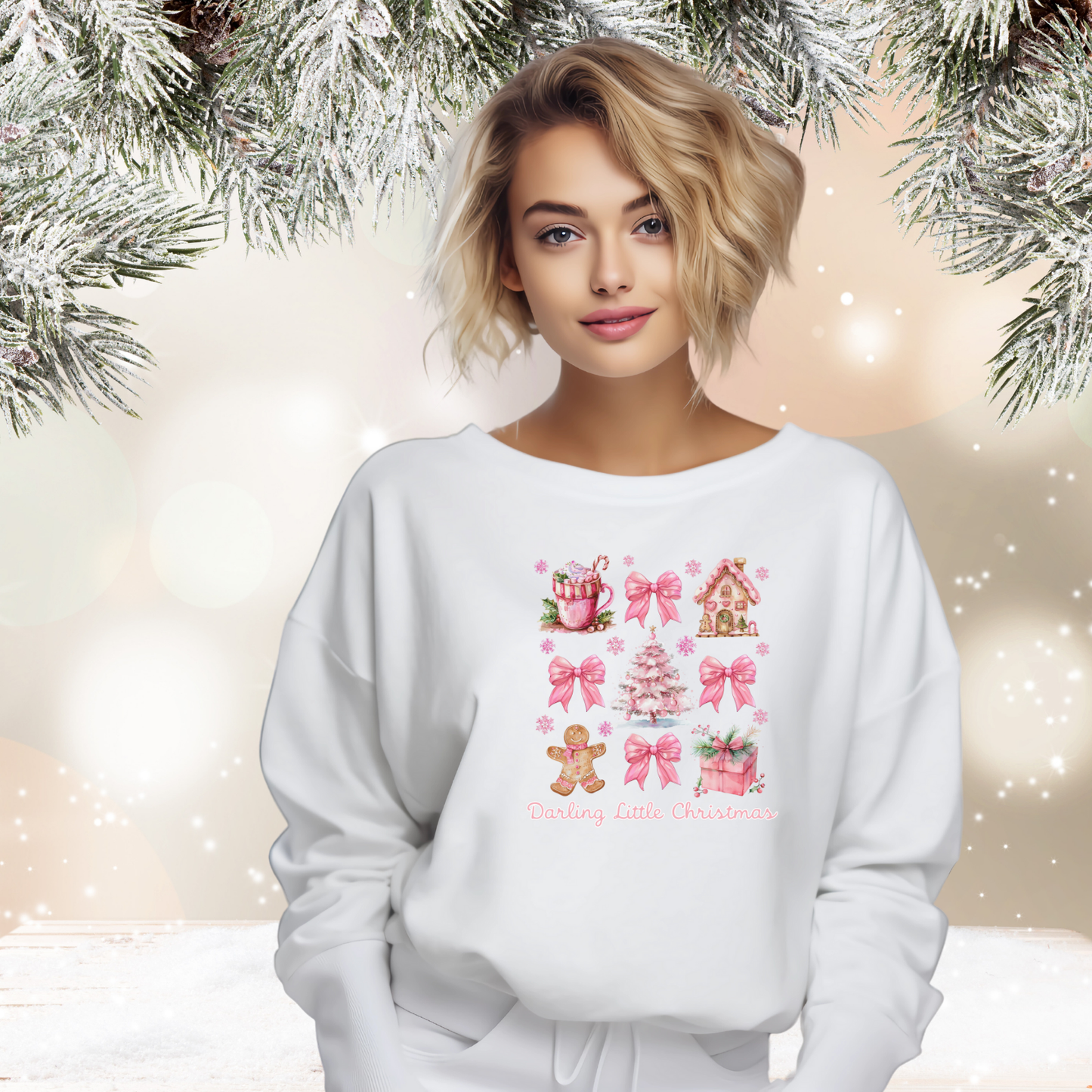 Darling Little Christmas Sweatshirt