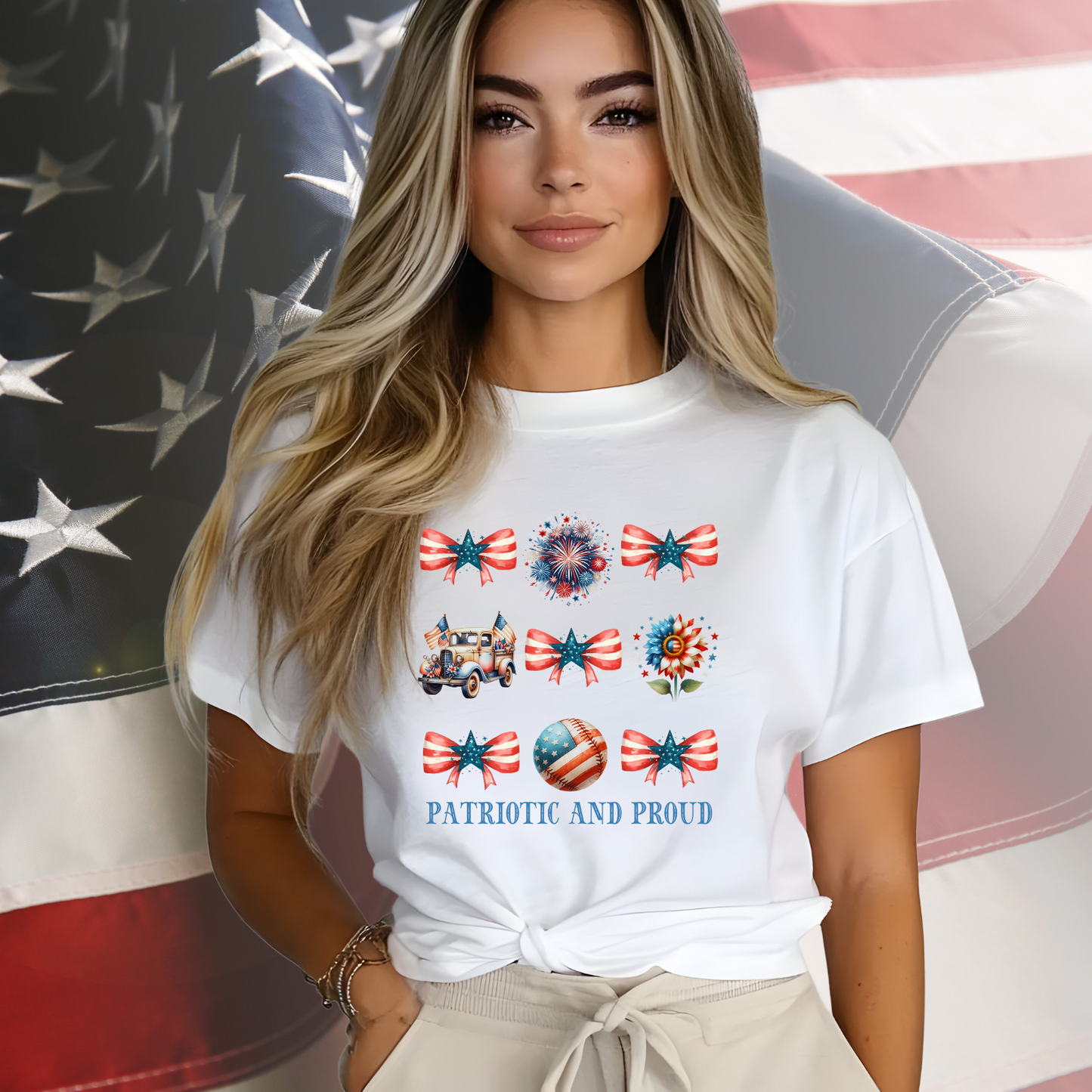 Patriotic And Proud T-Shirt