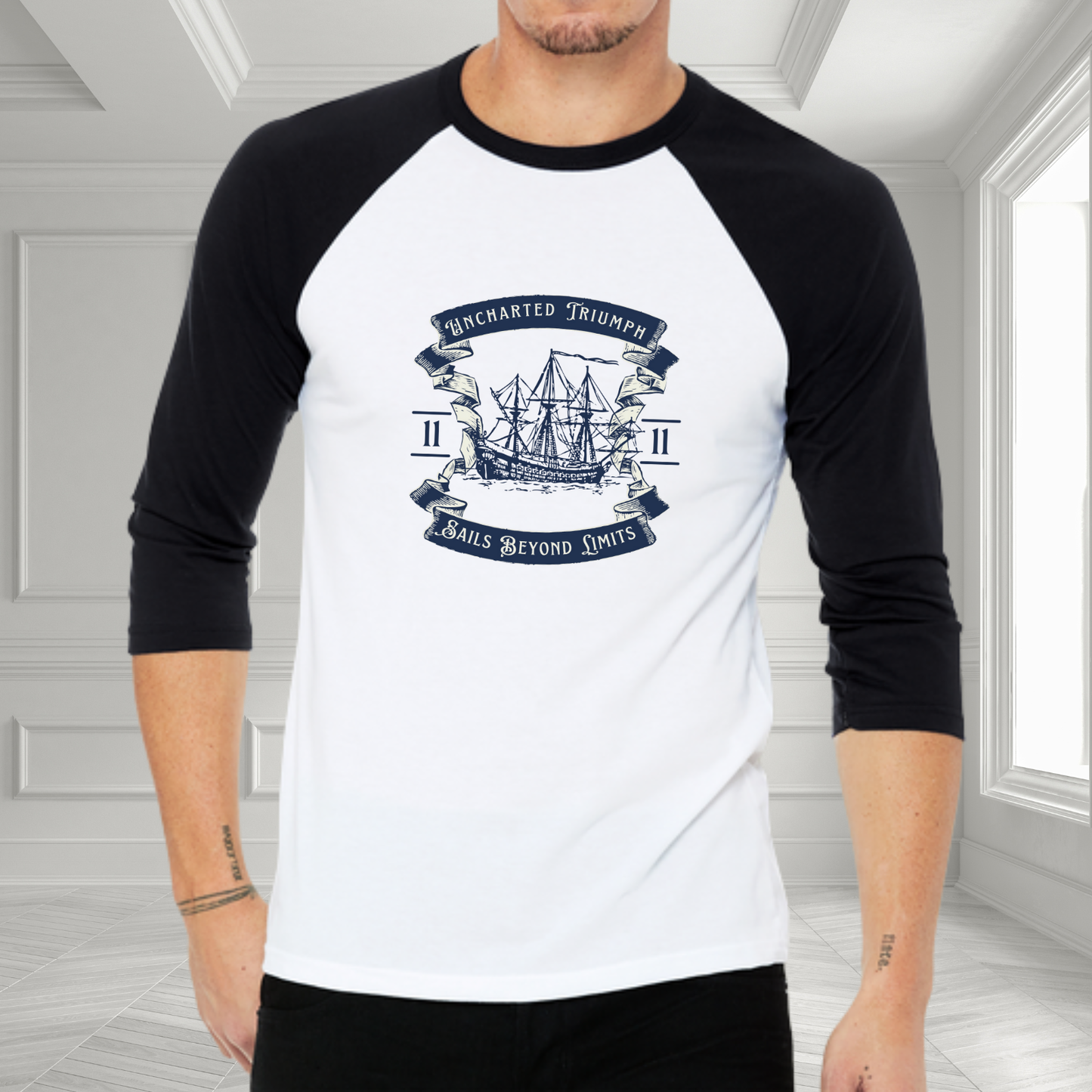 Uncharted Triumph Baseball Tee