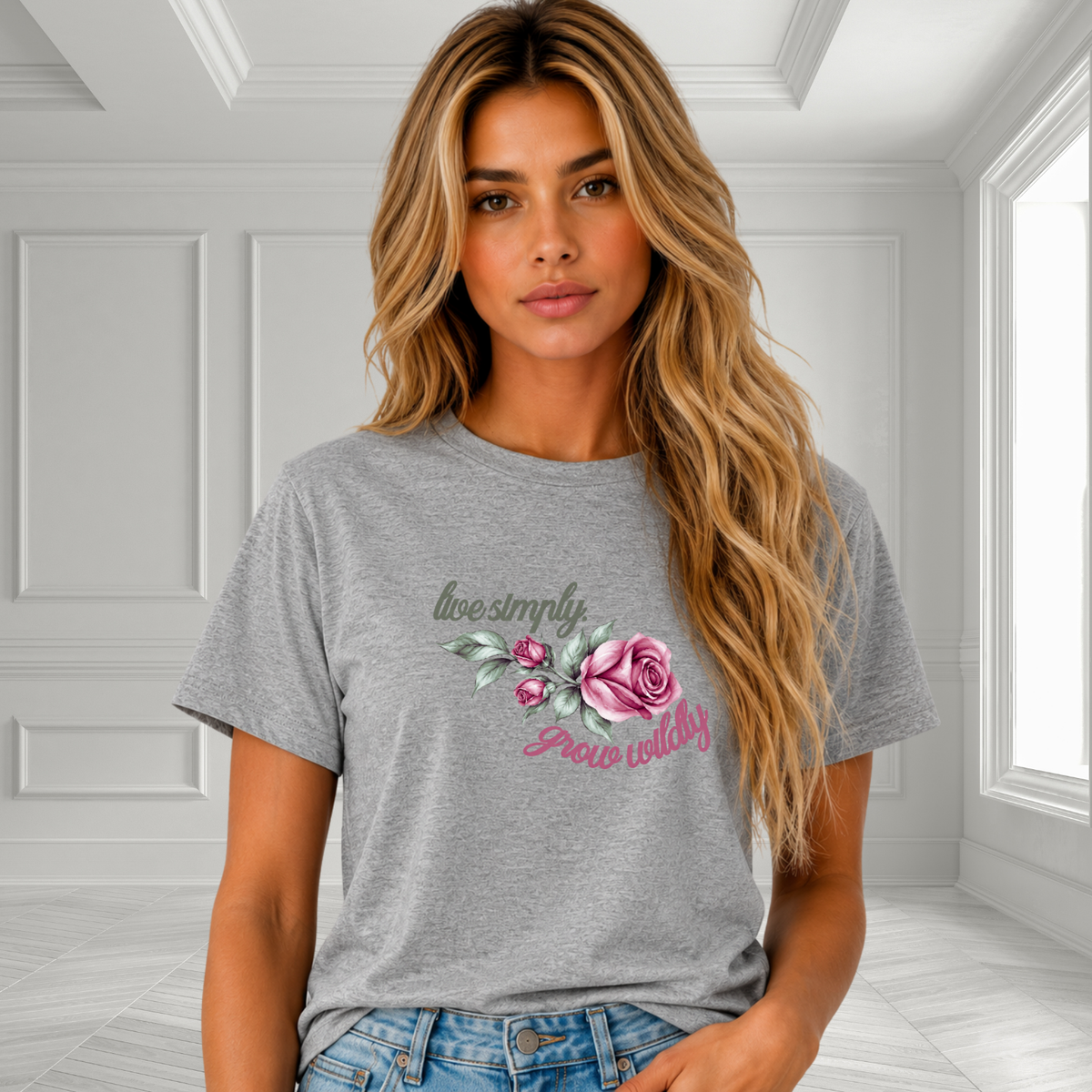 Live Simply, Grow Wildly T-Shirt