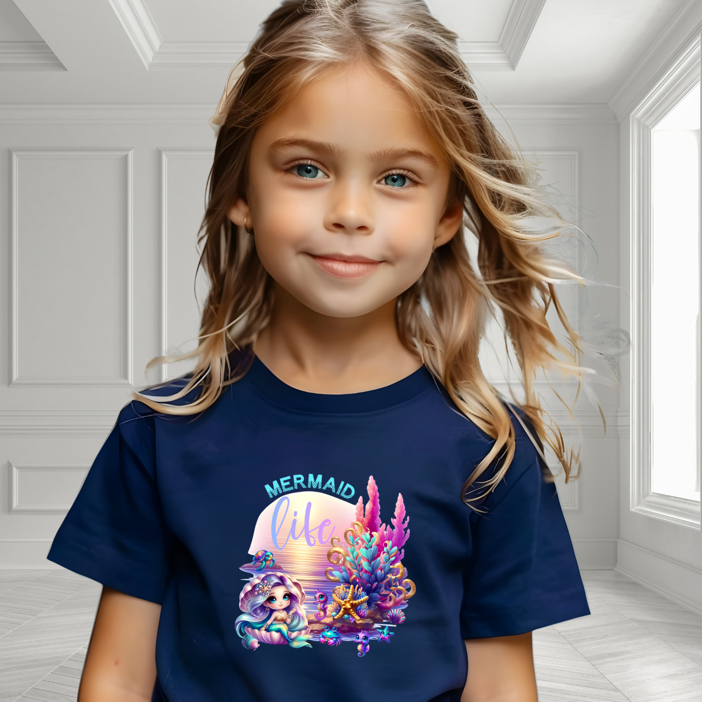 Mermaid Life Kid's T-Shirt