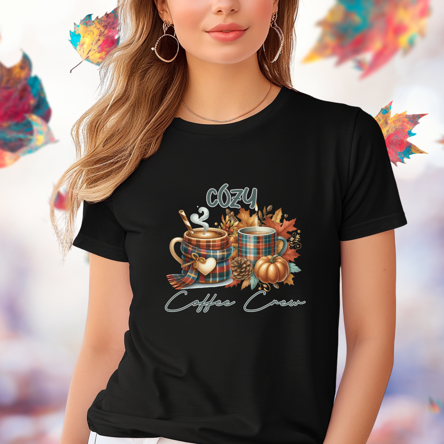 Cozy Coffee Crew T-Shirt