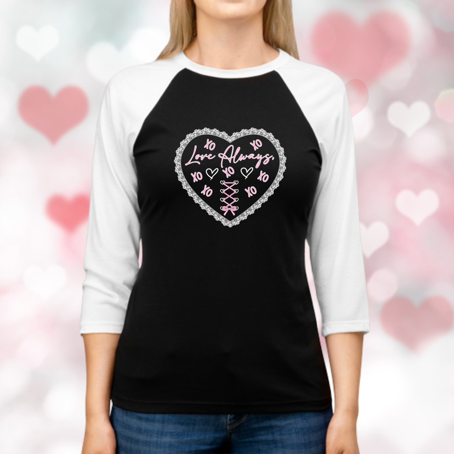 Love Always Baseball Tee