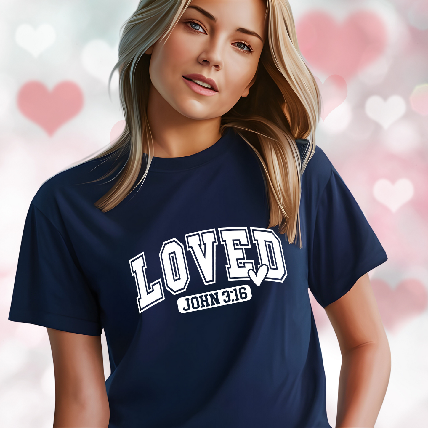 Loved John 3:16 T-Shirt