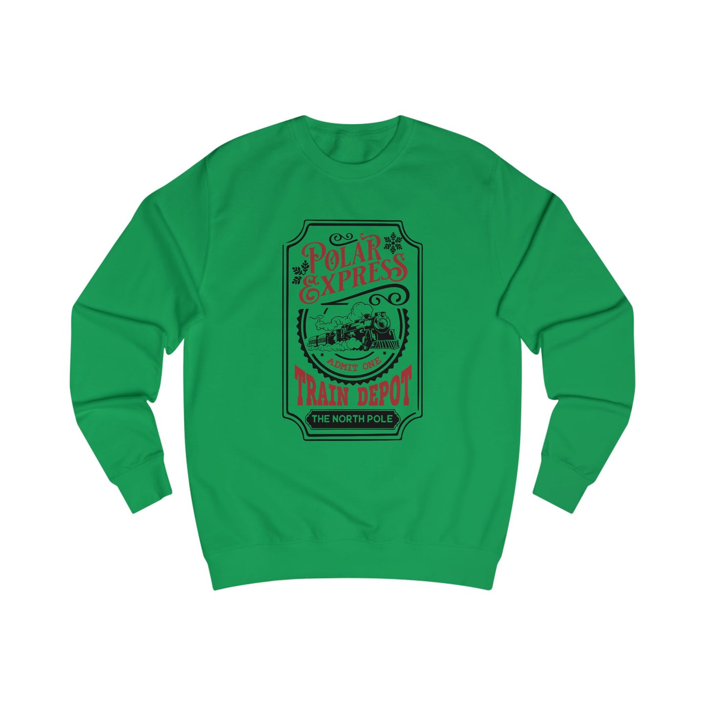 Polar Express Train Depot Crewneck Sweatshirt