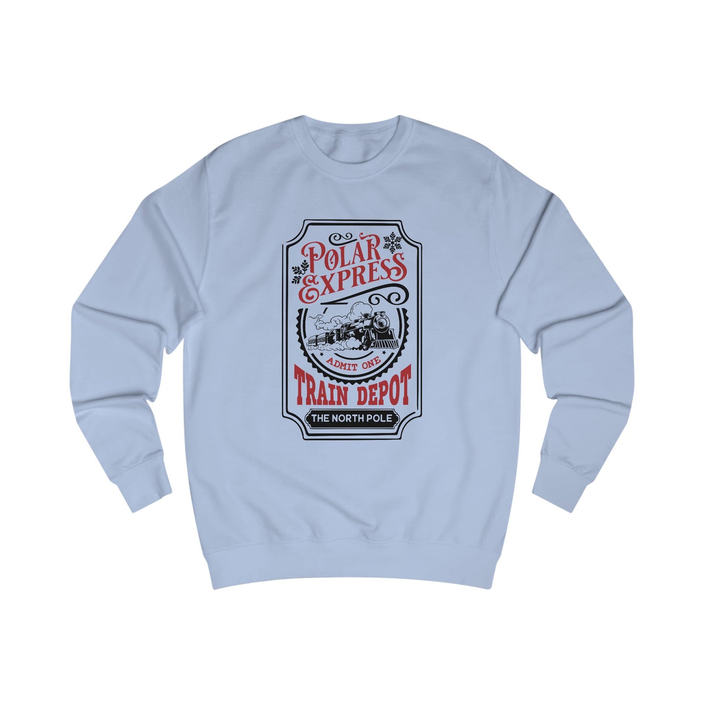 Polar Express Train Depot Crewneck Sweatshirt