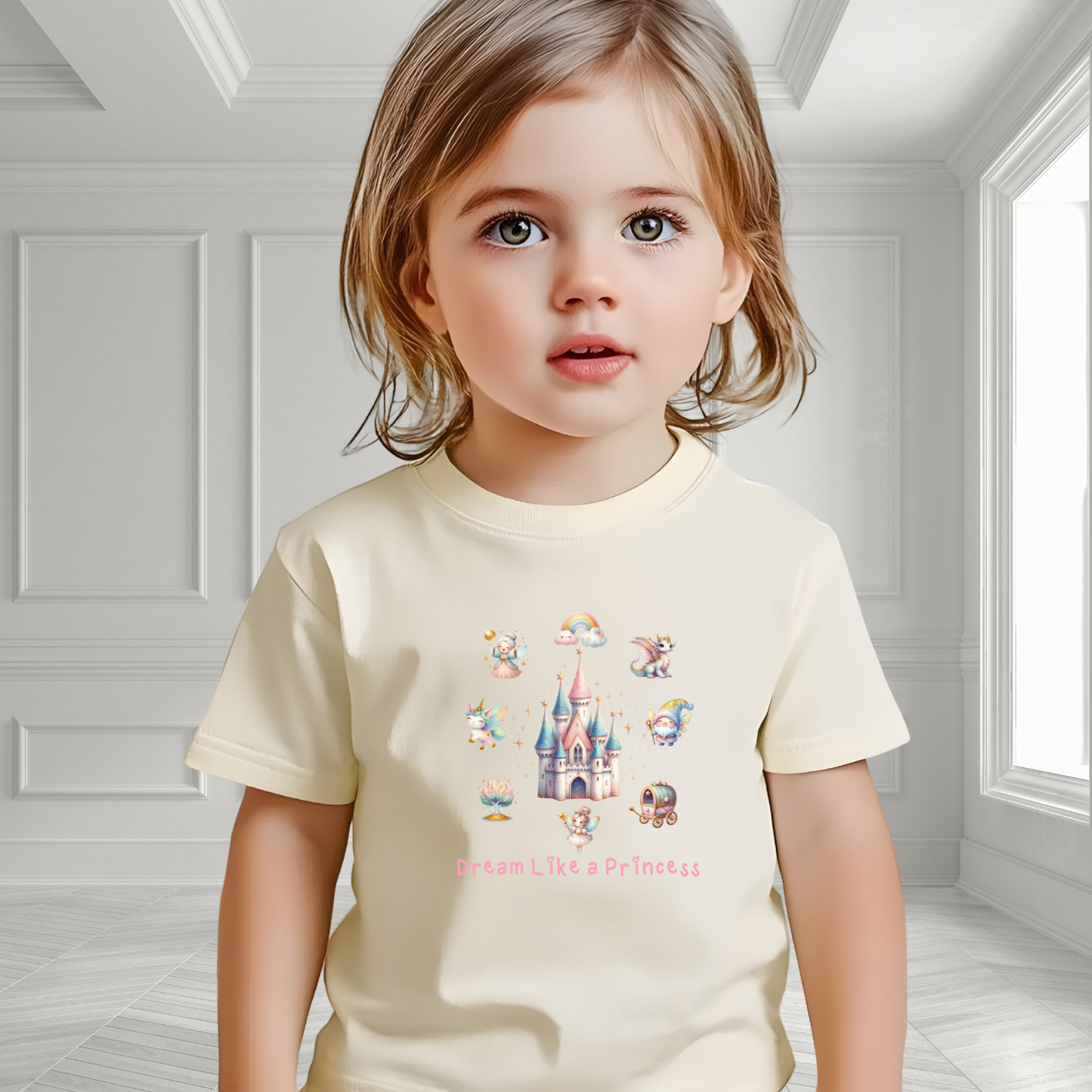 Dream Like A Princess Kid's T-Shirt