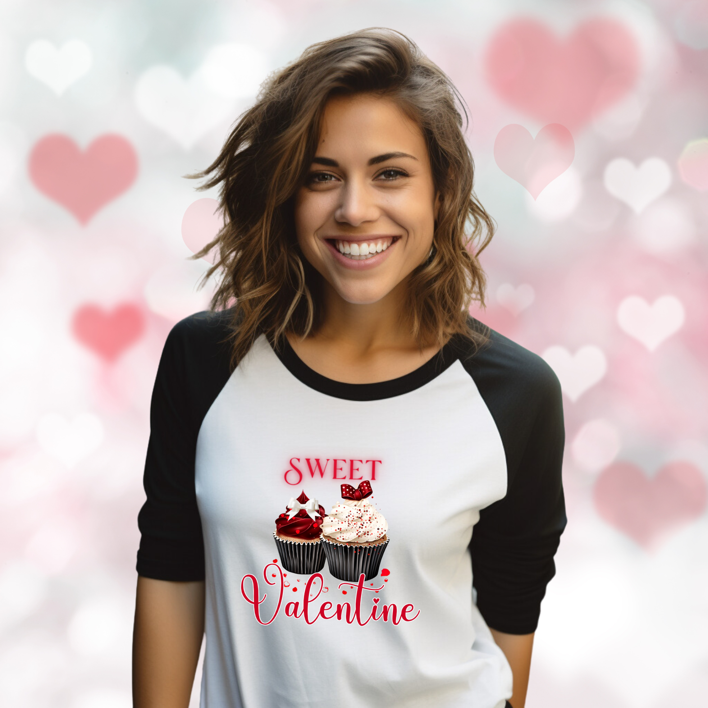 Sweet Valentine Baseball Tee