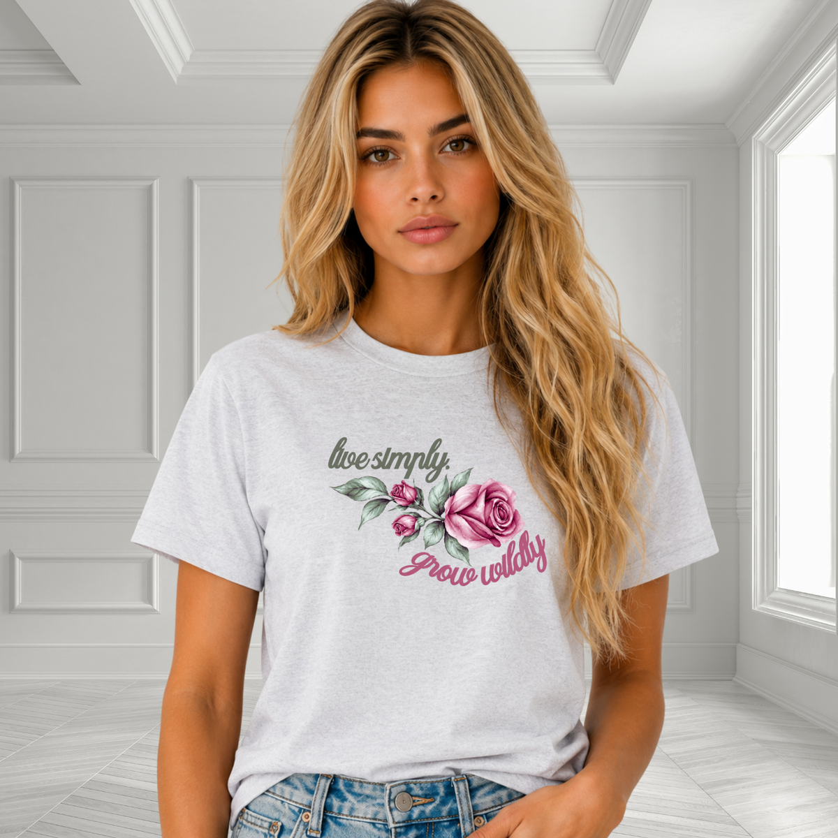 Live Simply, Grow Wildly T-Shirt