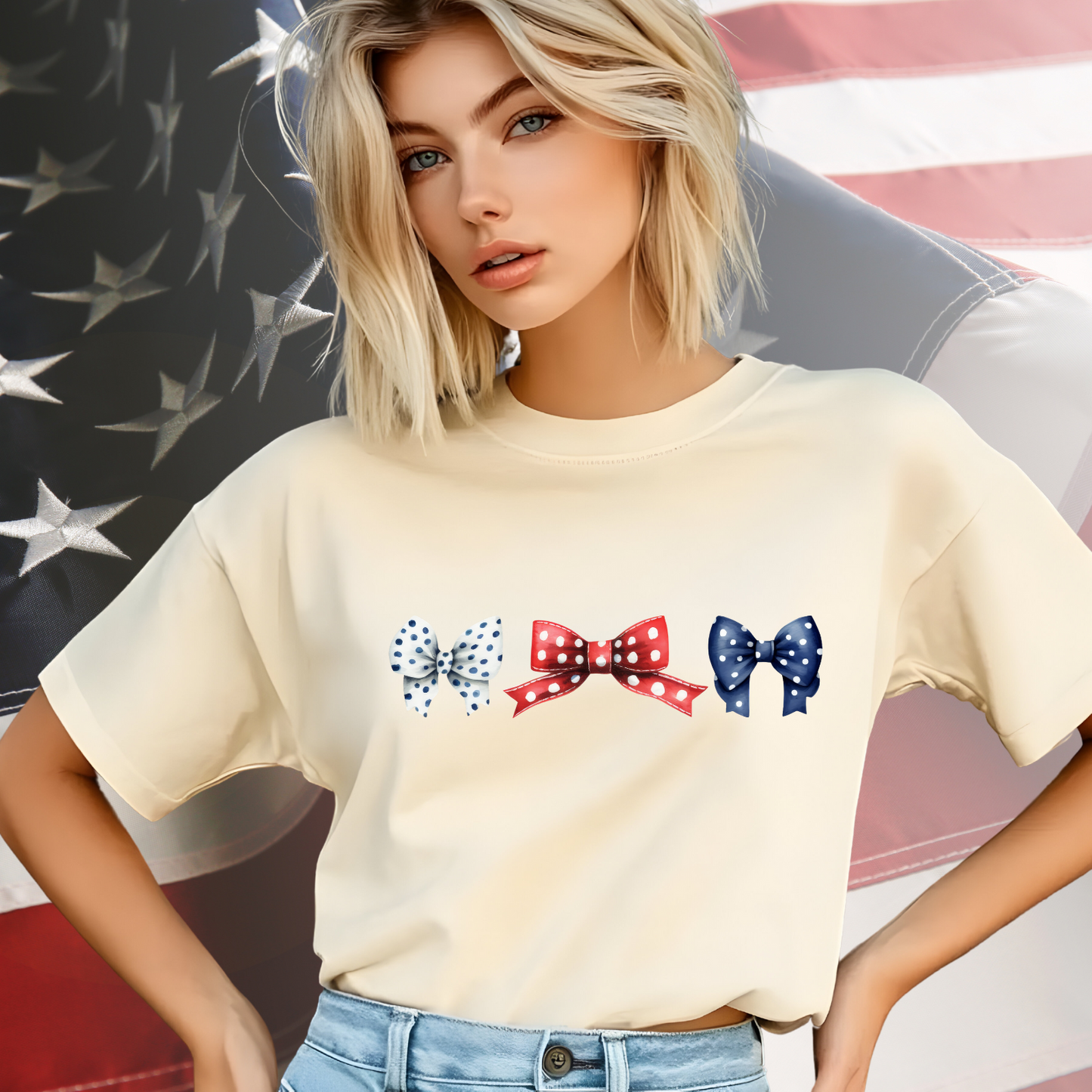 Patriotic Bows T-Shirt