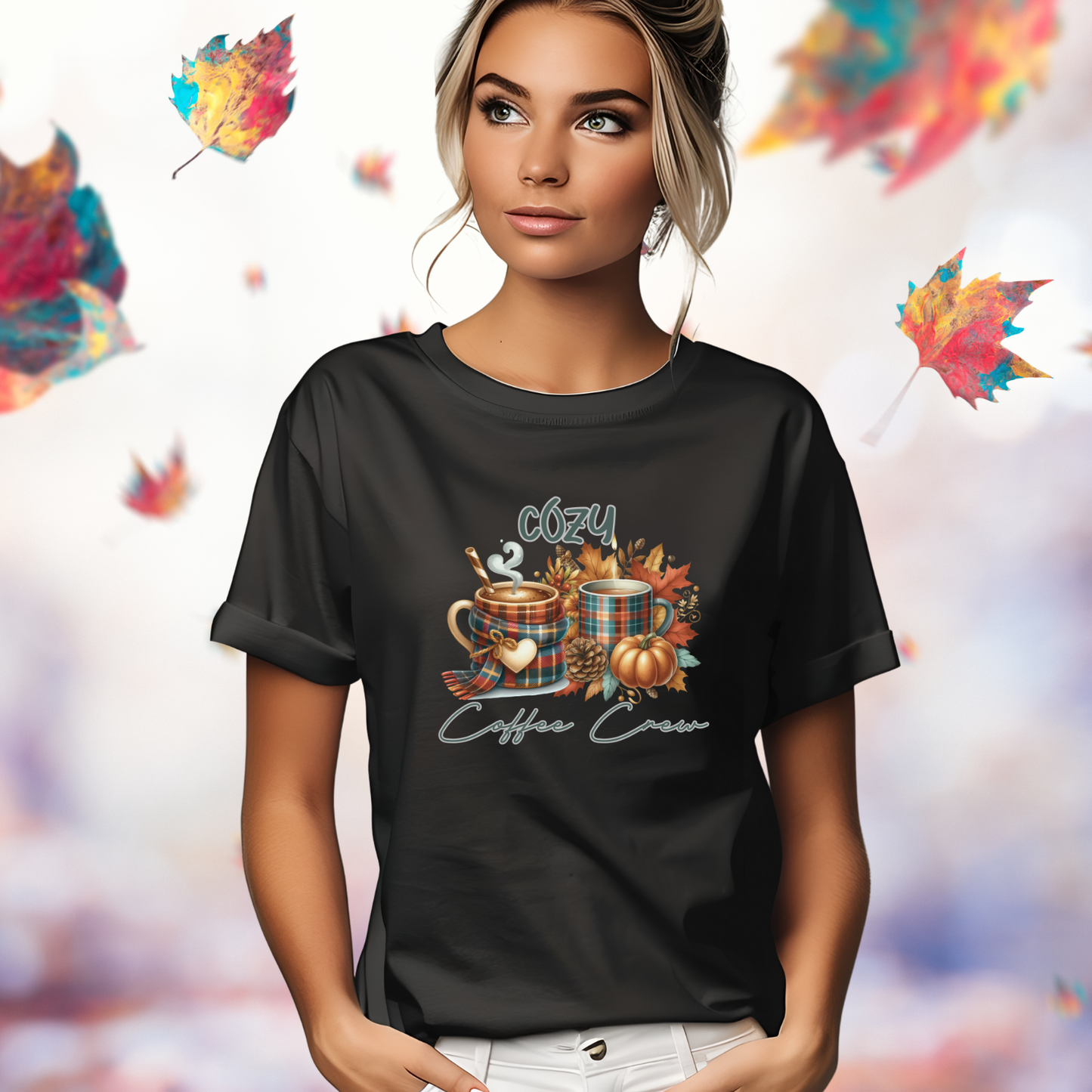 Cozy Coffee Crew T-Shirt