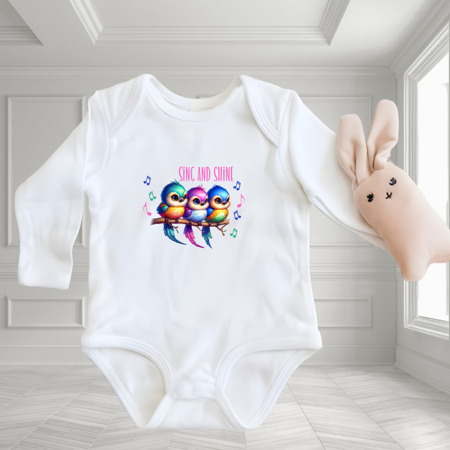 Sing & Shine Infant Long Sleeve Onesie