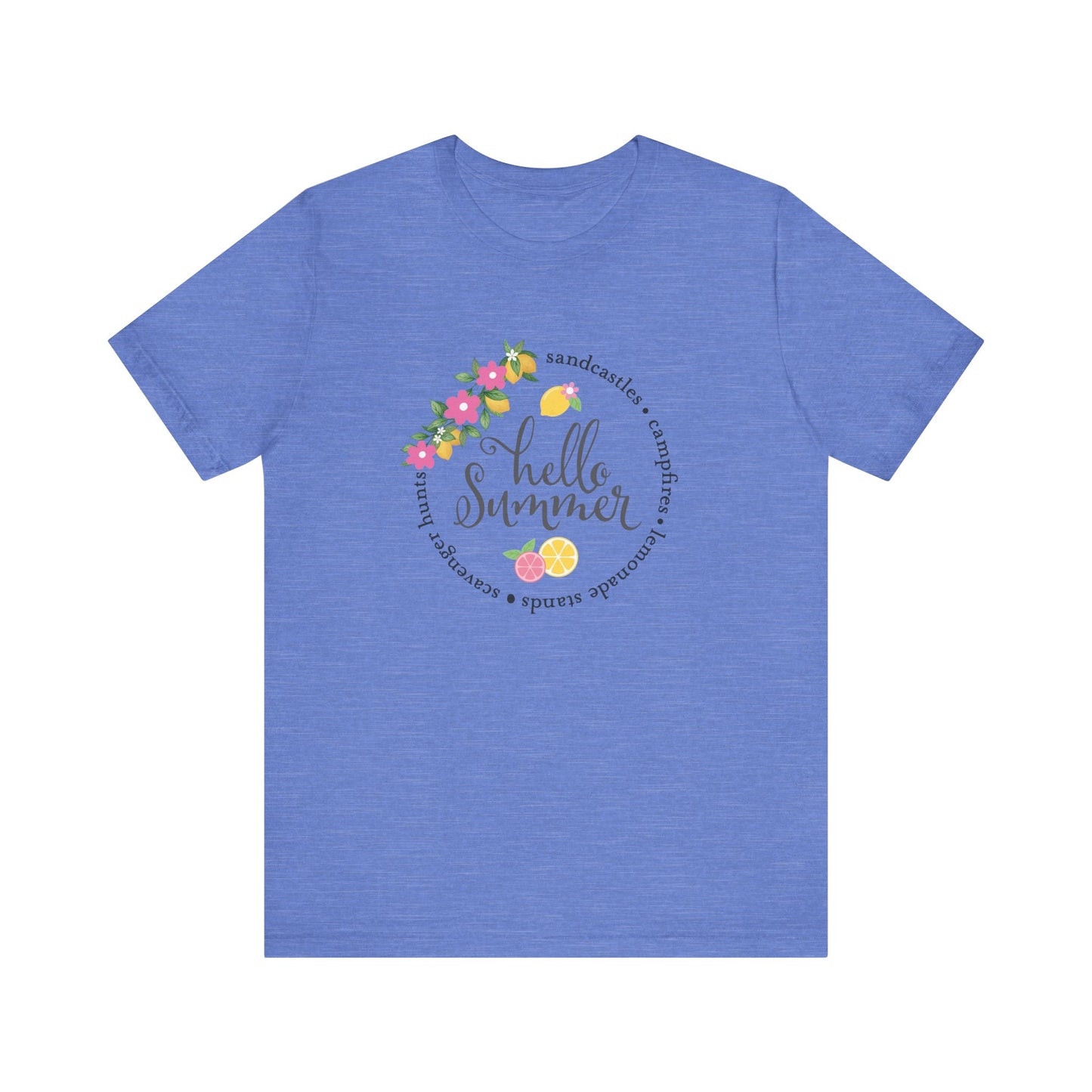 Hello Summer Sandcastles T-Shirt