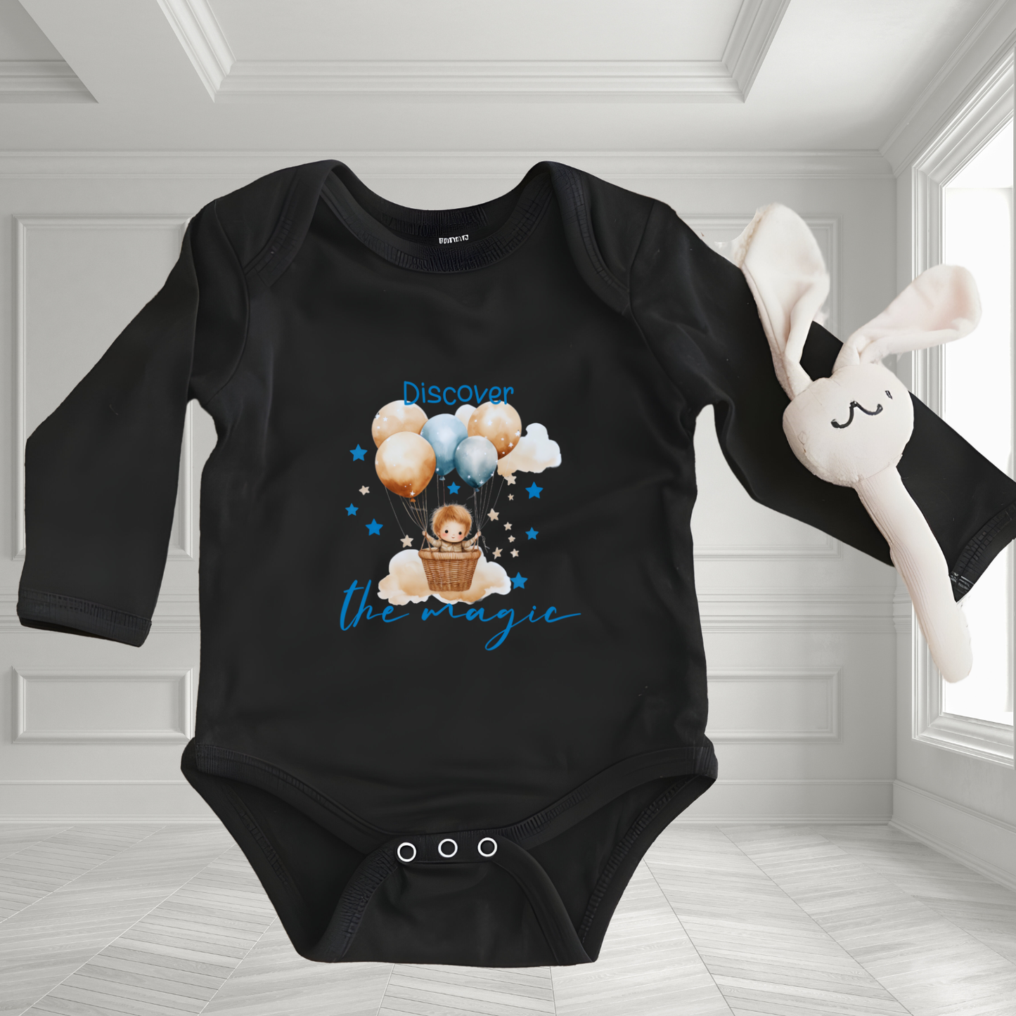 Discover The Magic Infant Long Sleeve Onesie