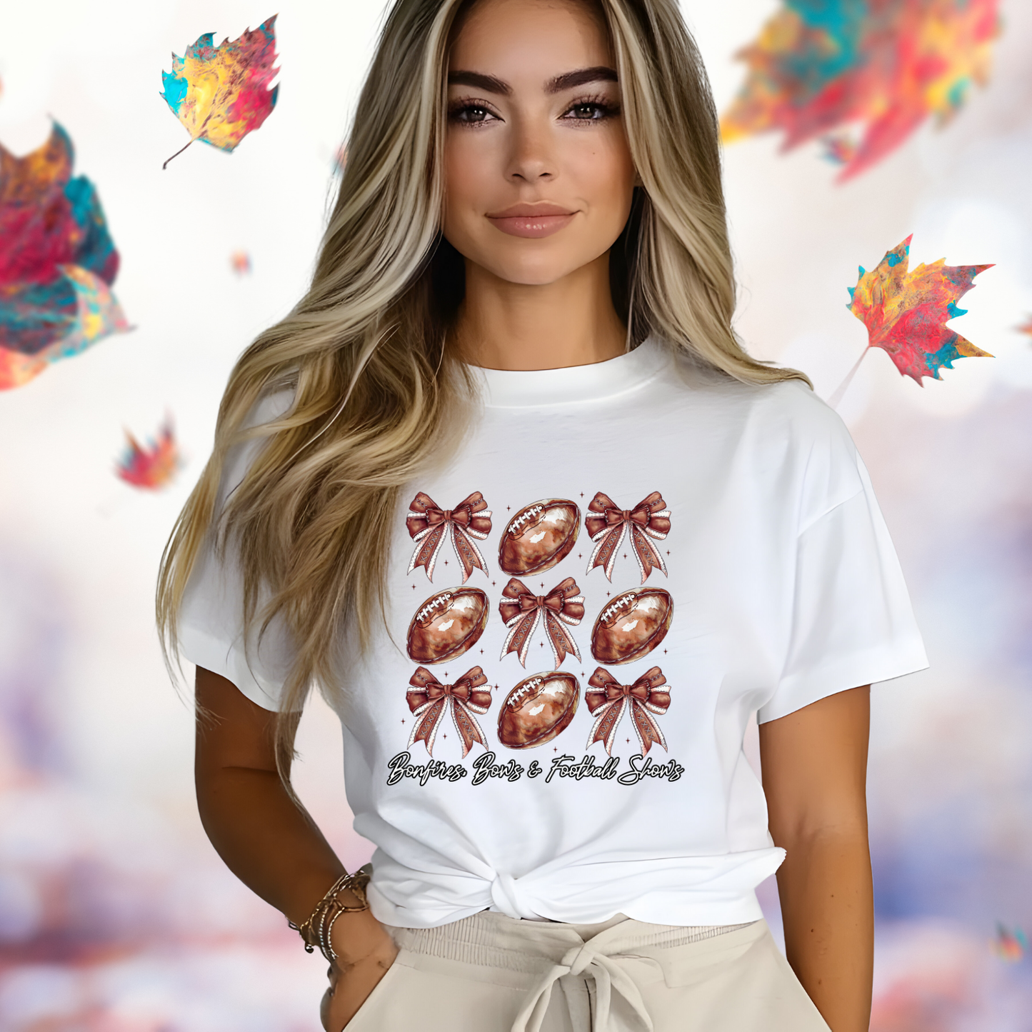 Bonfires, Bows, & Football Shows T-Shirt