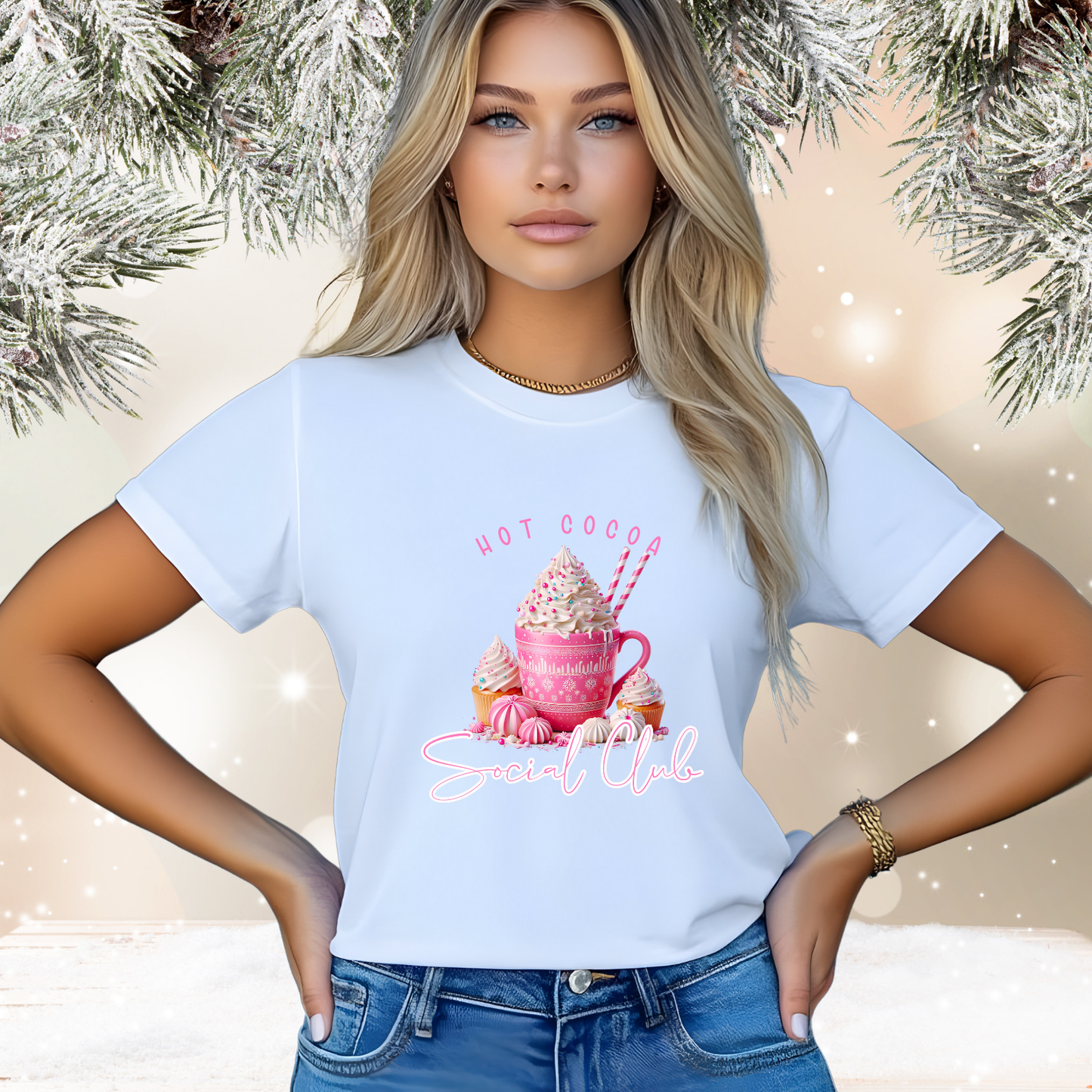 Hot Cocoa Social Club T‑Shirt