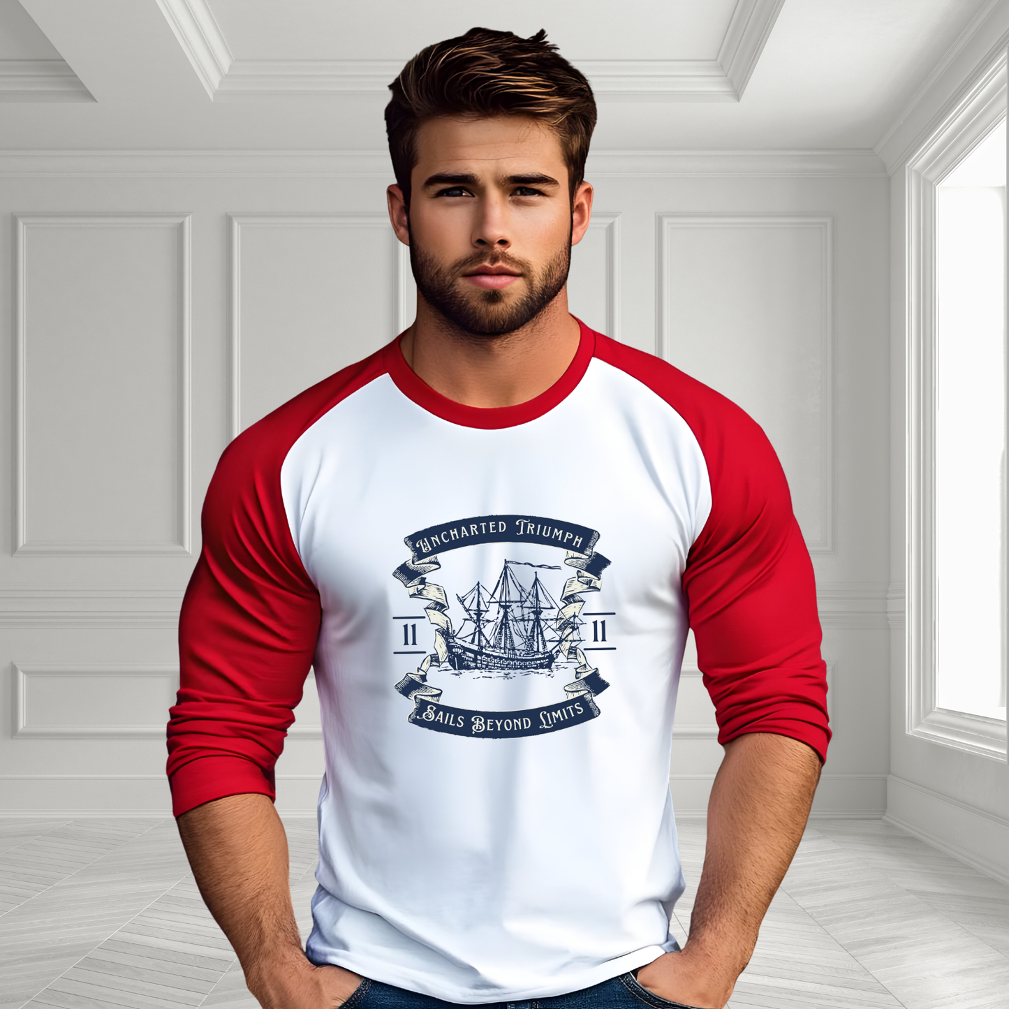 Uncharted Triumph Baseball Tee