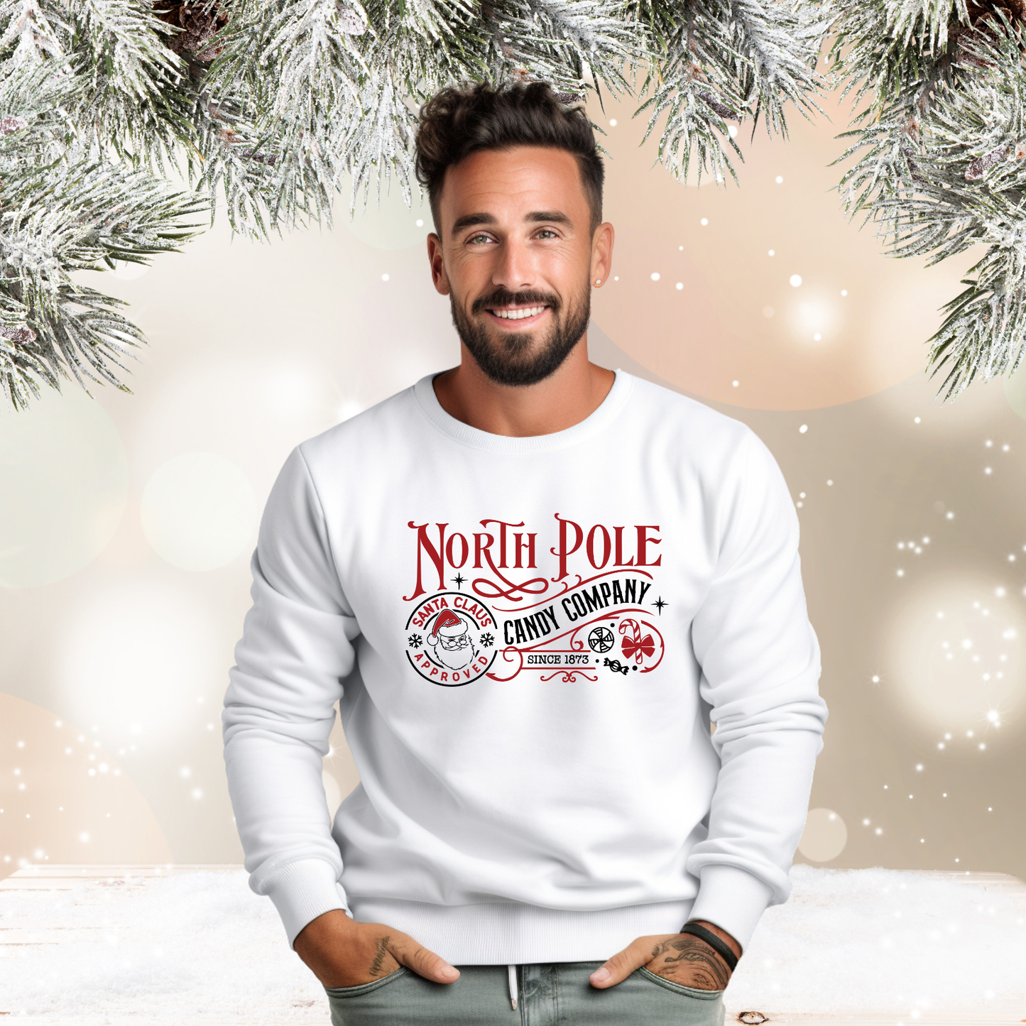 North Pole Candy Company Crewneck Sweatshirt