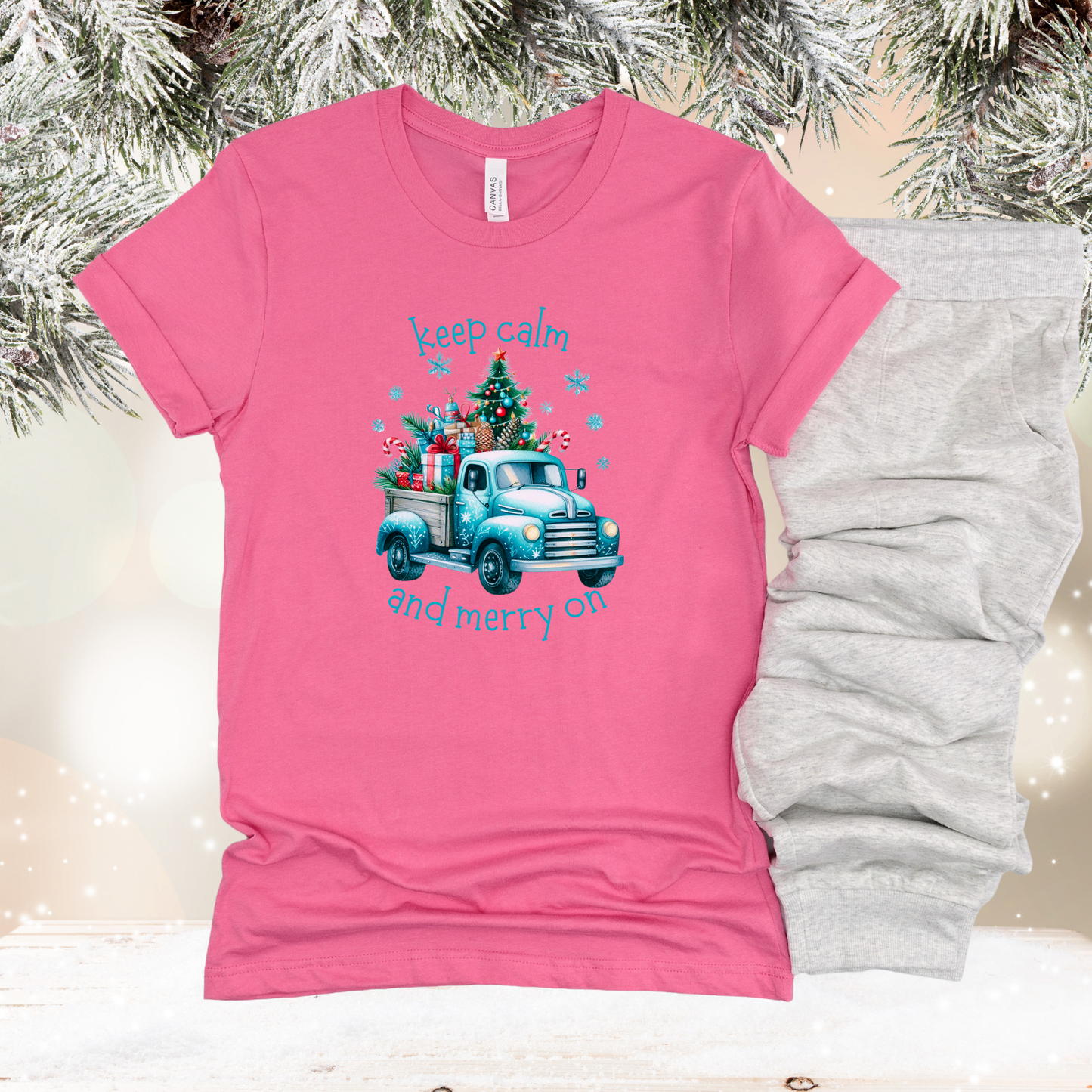 Keep Calm And Merry On T-Shirt