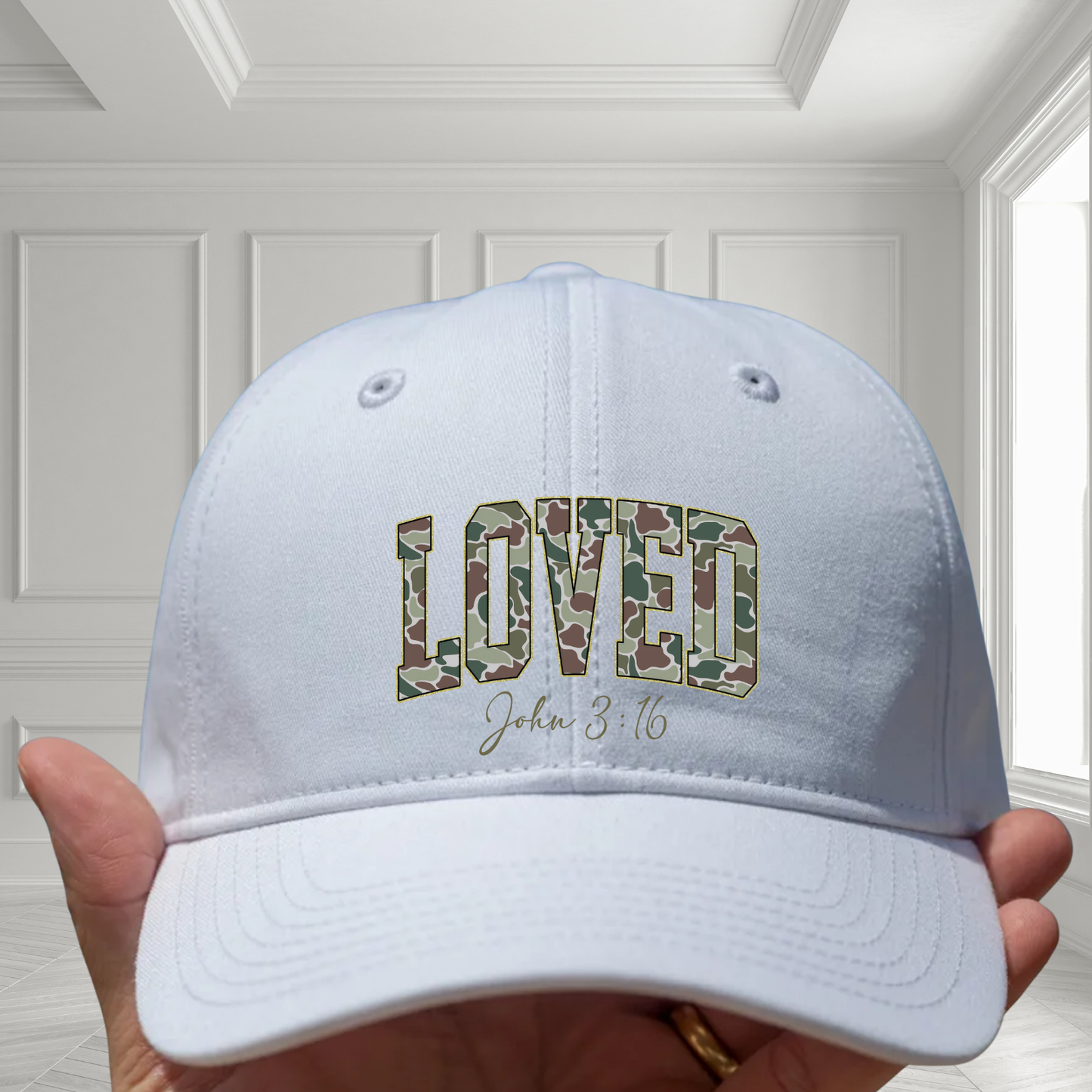 Loved John 3:16 Baseball Hat