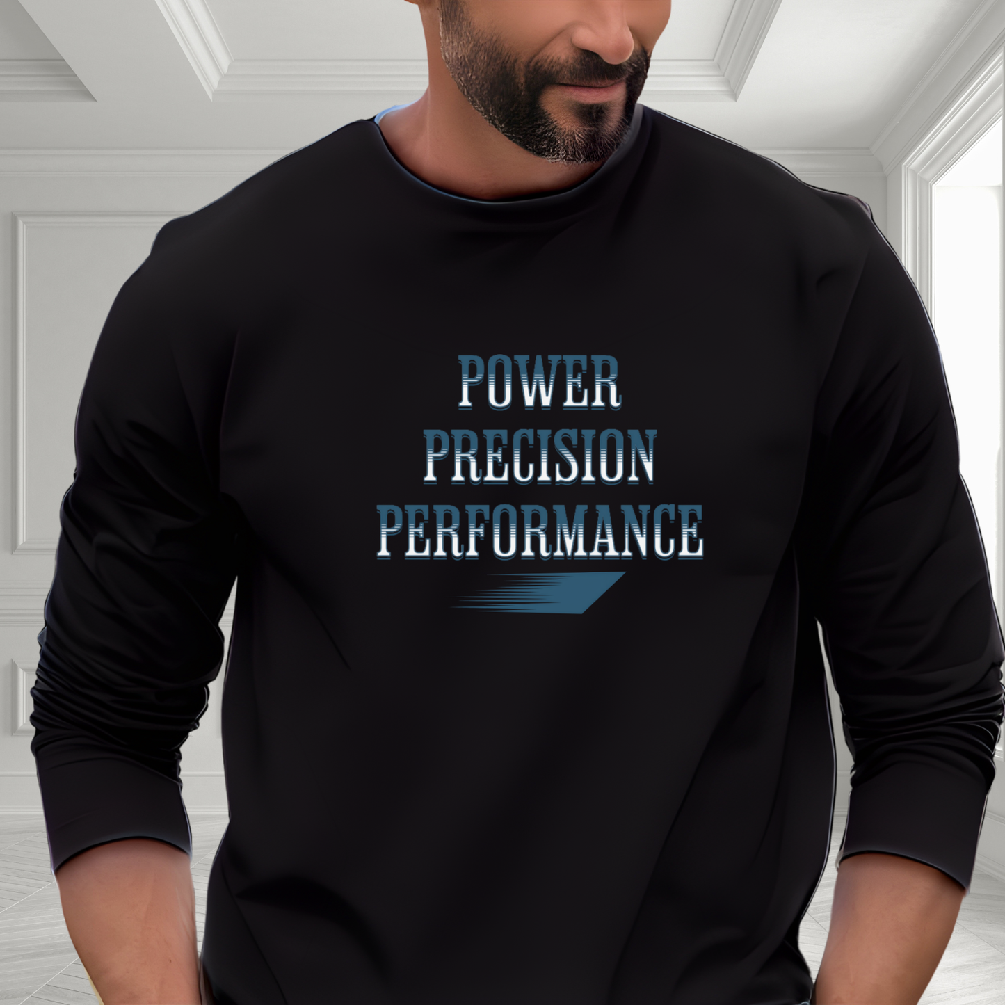 Power, Precision, Performance Long Sleeve Tee