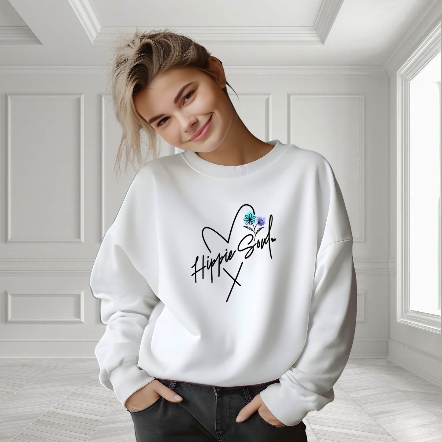 Hippie Soul Crewneck Sweatshirt