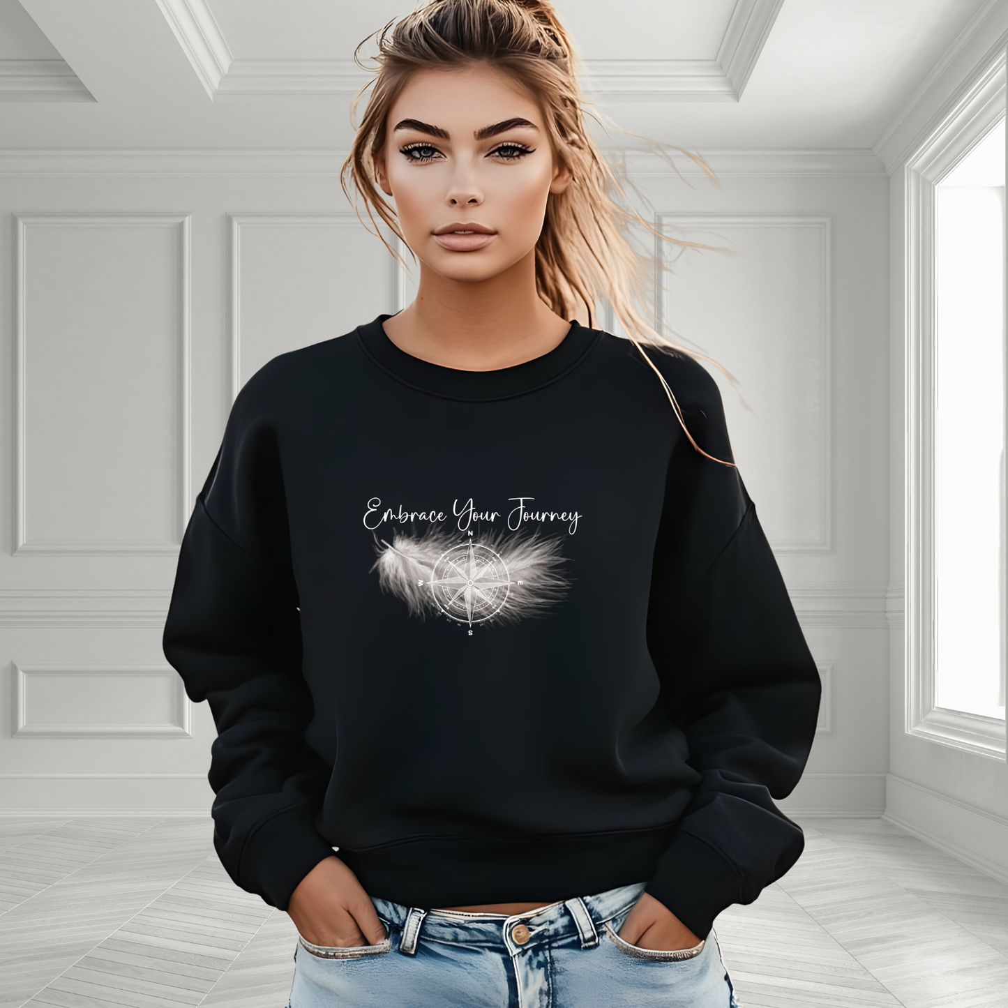 Embrace Your Journey Crewneck Sweatshirt