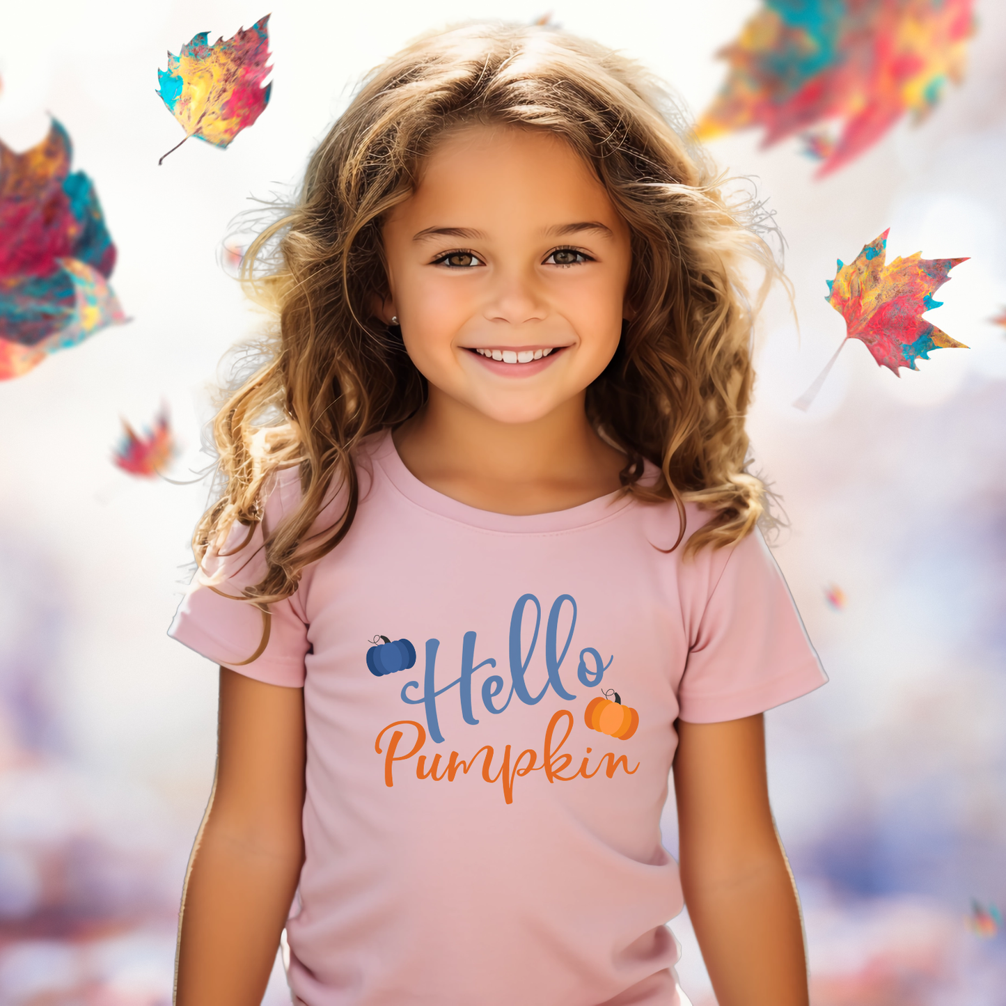 Hello Pumpkin Kid’s T-Shirt
