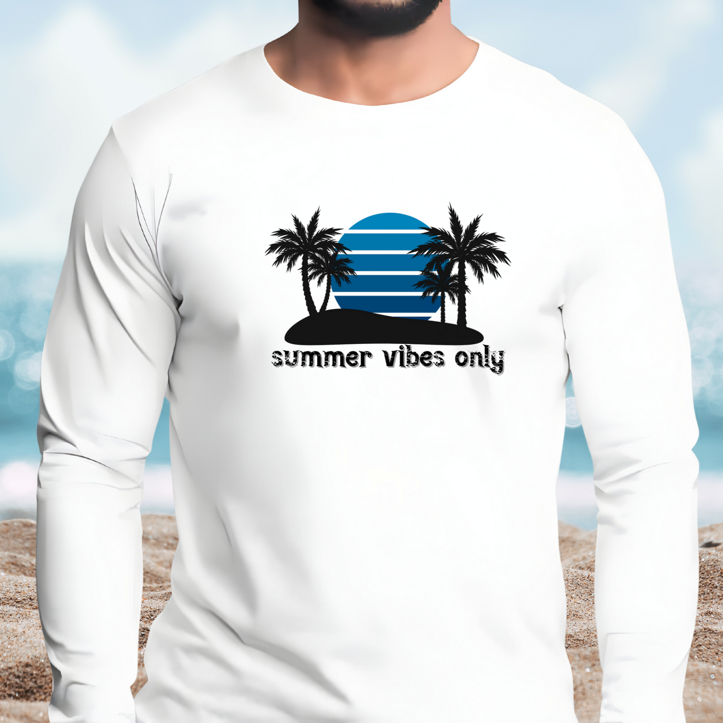Summer Vibes Only Long Sleeve Tee