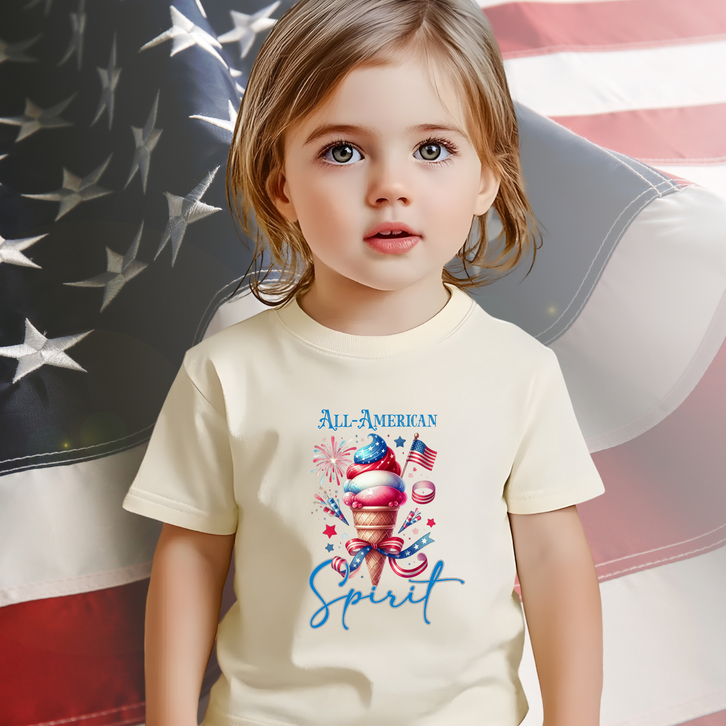 All-American Spirit Toddler T-Shirt
